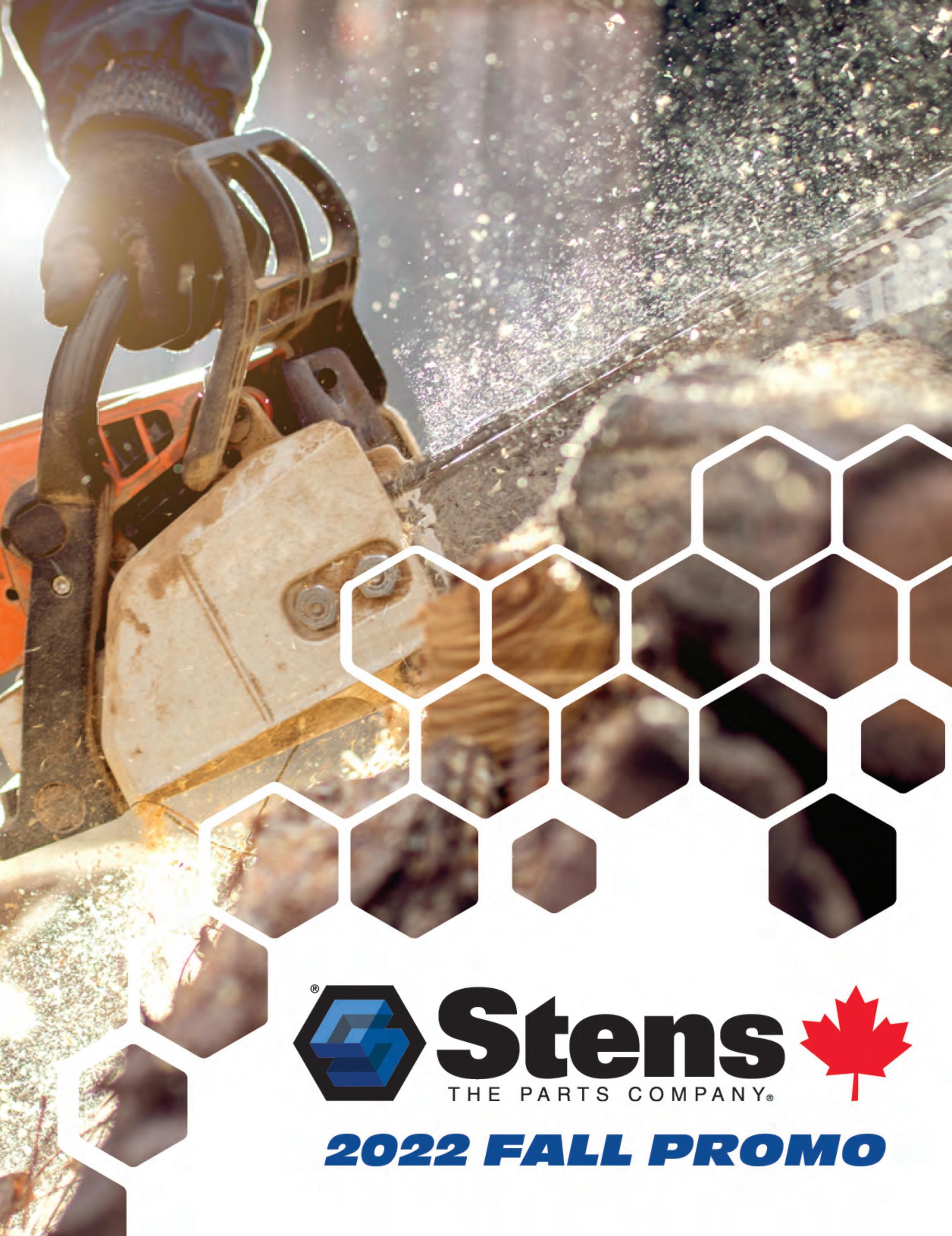 Stens Canada 2022 Fall Promo Flyer by Arrowhead Engineered Products Issuu