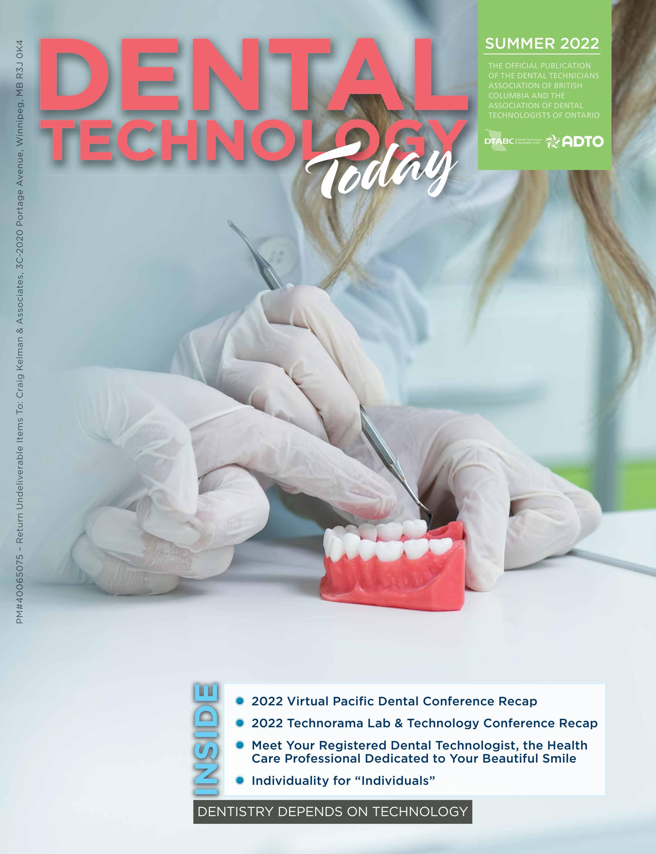 Dental Technology Today Summer 2022 by Kelman & Associates Issuu