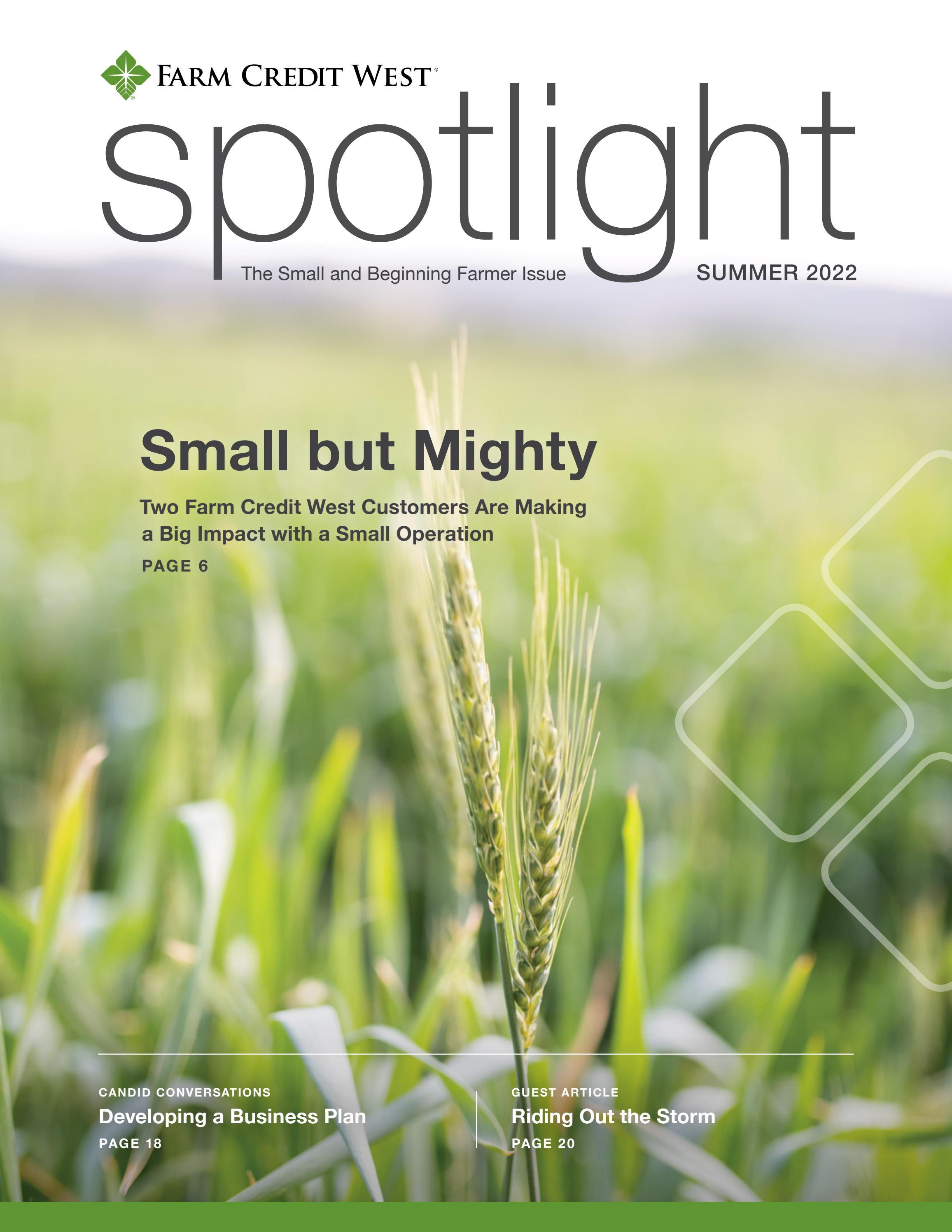 FCW Spotlight Summer 2022 by Farm Credit West Issuu