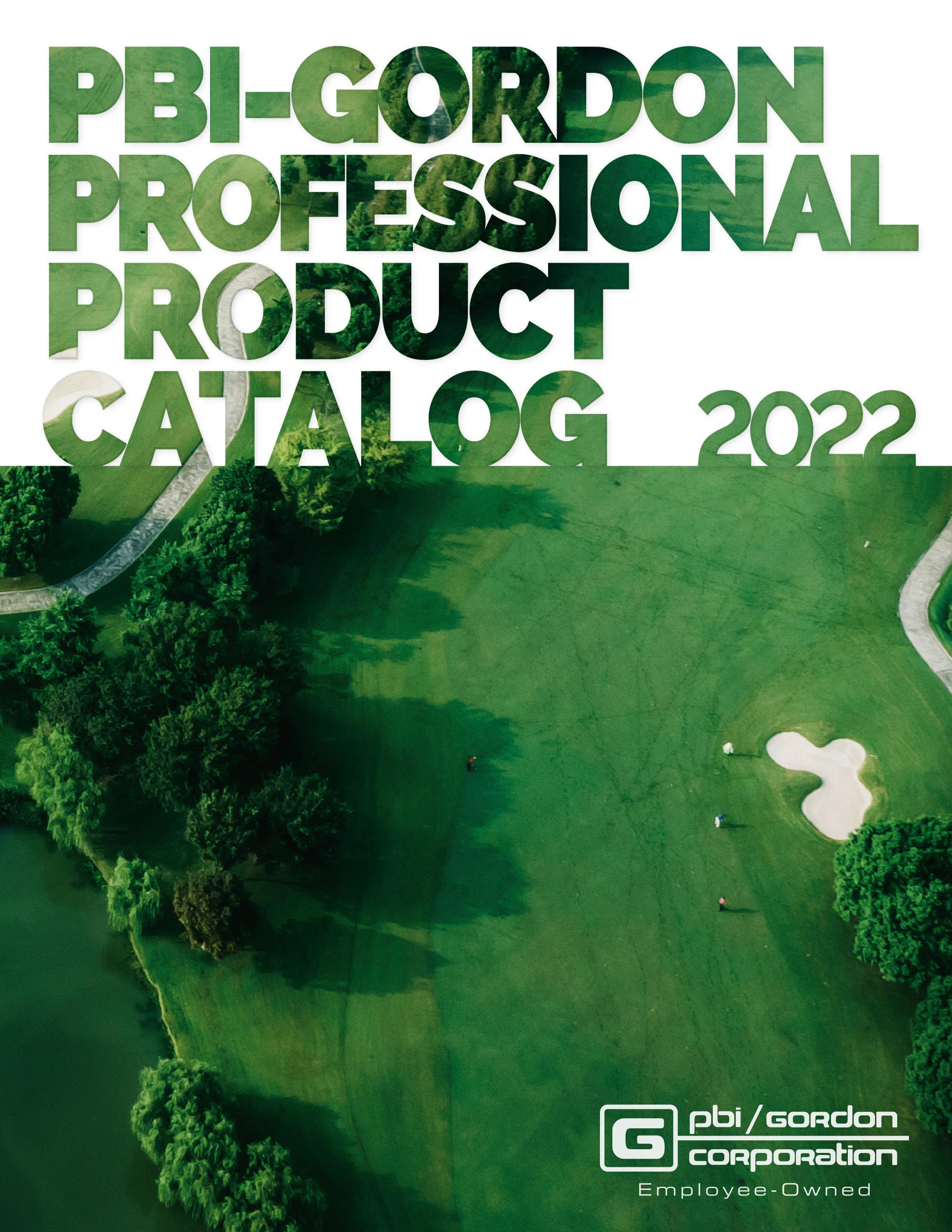 2022 PBIGordon Turf Product Catalog by CameronMarie Issuu