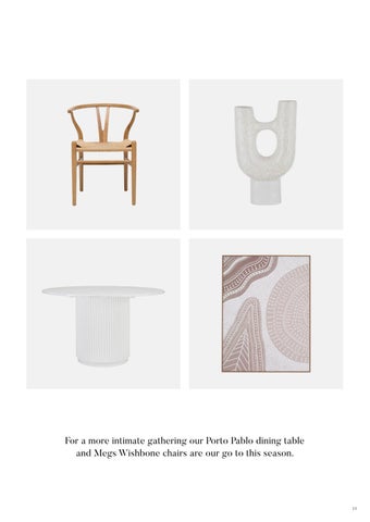 OZ Design Furniture 家具目录 · 冬季 Styling by 第 19 页