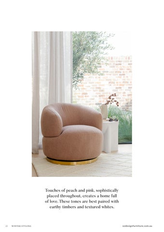 OZ Design Furniture 家具目录 · 冬季 Styling by 第 22 页
