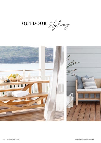 OZ Design Furniture 家具目录 · 冬季 Styling by 第 24 页