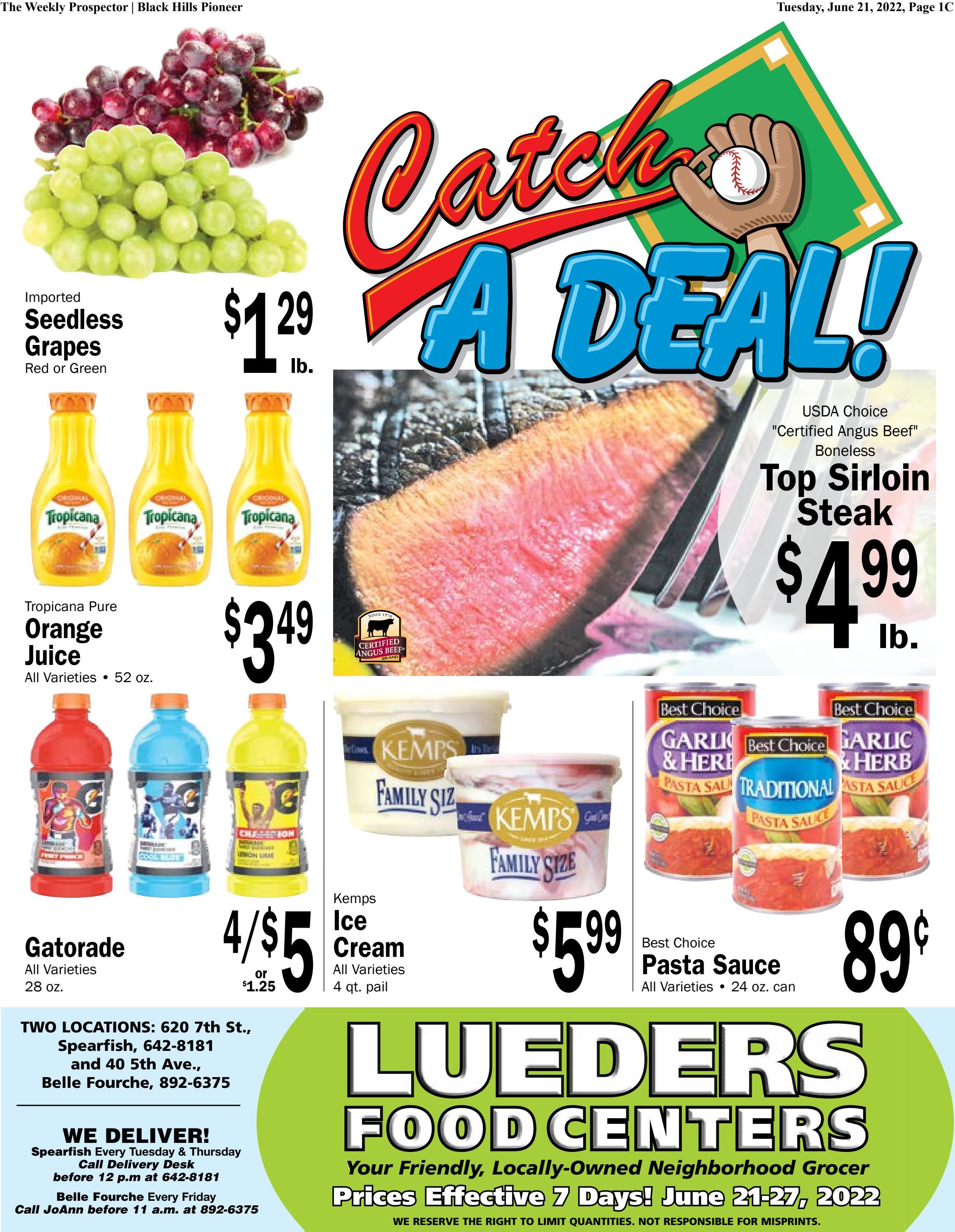 Lueders Weekly Grocery Ad 62122 by Black Hills Pioneer Issuu