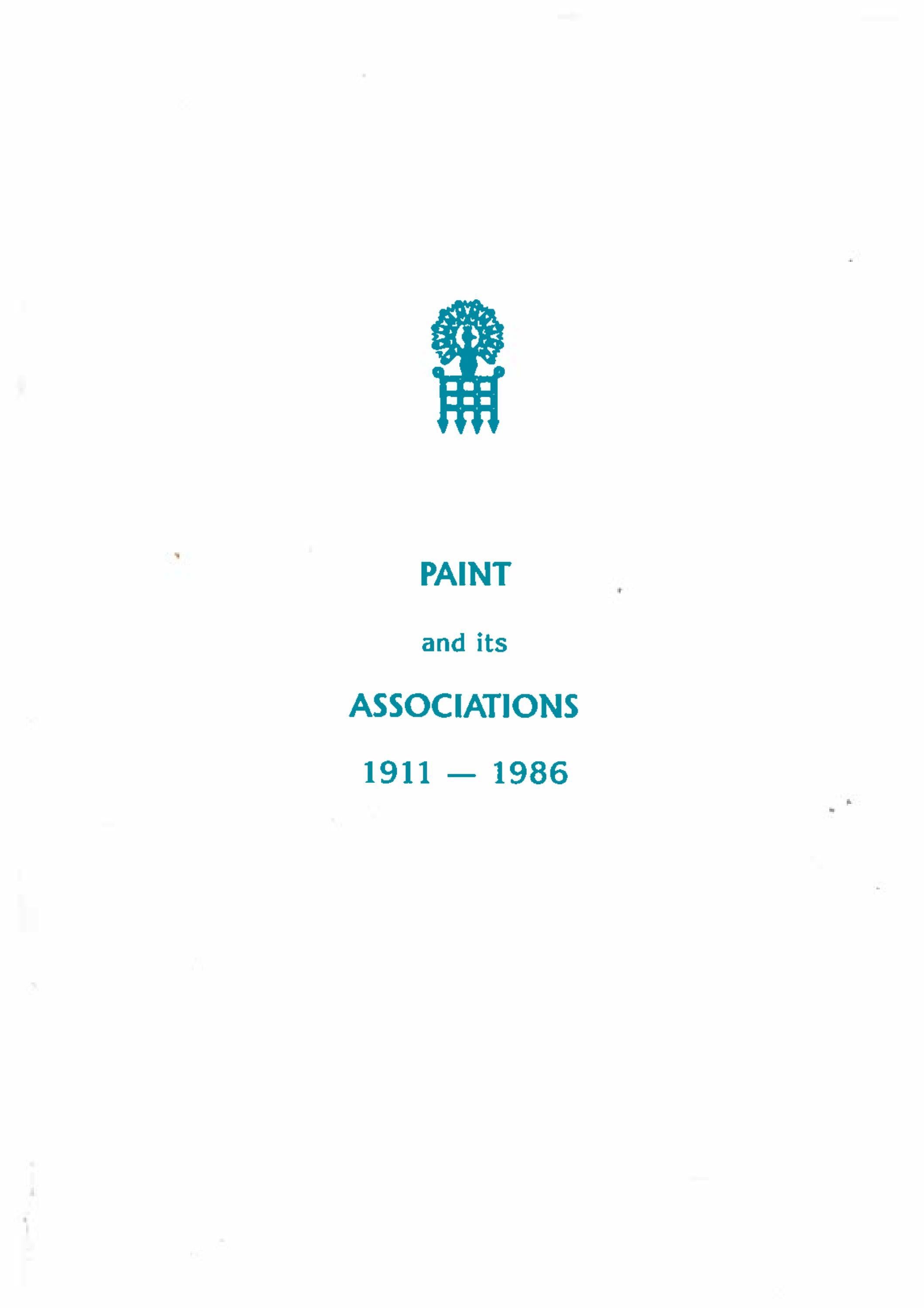 Paint and its Associations 19111986 by British Coatings Federation Issuu