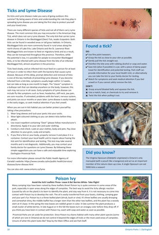Darlington Provincial Park Info 指南 2022 第 10 页