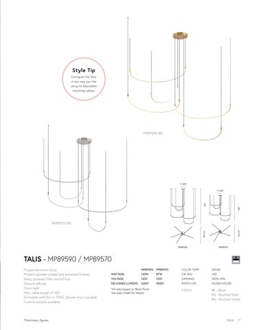 kuzcolighting 灯饰目录 · 2022 Kuzco June Supplement 第 17 页