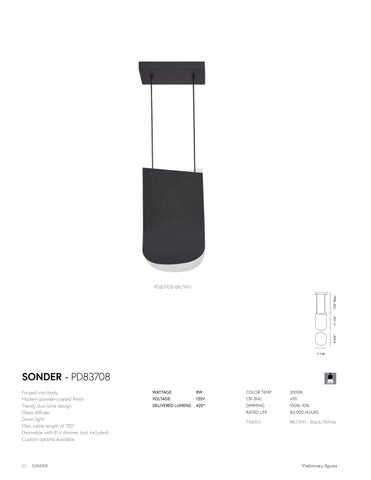 kuzcolighting 灯饰目录 · 2022 Kuzco June Supplement 第 22 页