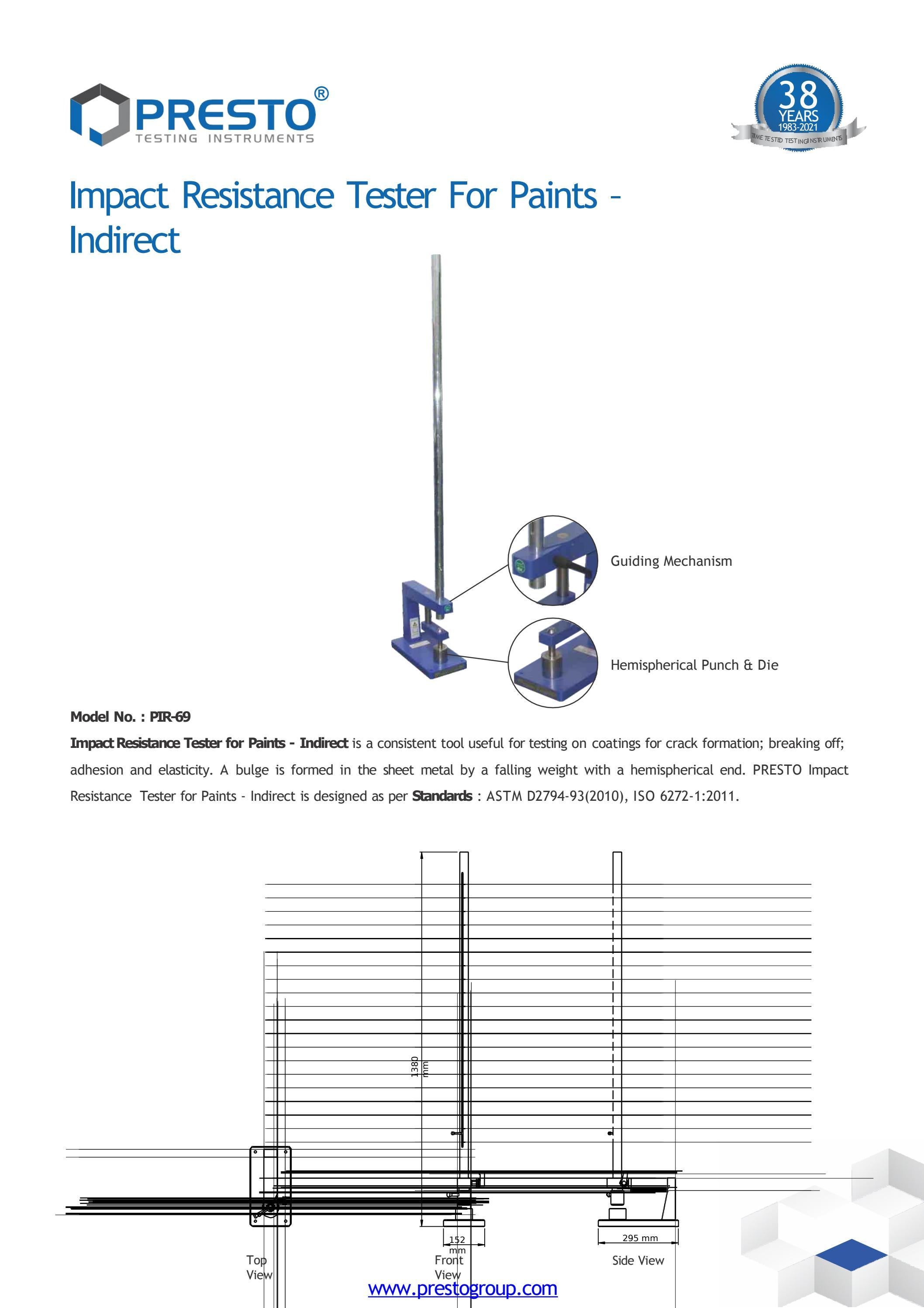 How to test impact resistance of paint with impact resistance tester by