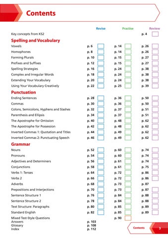 Collins KS3 Revision - KS3 Spelling, Punctuation & Grammar All-in-One ...