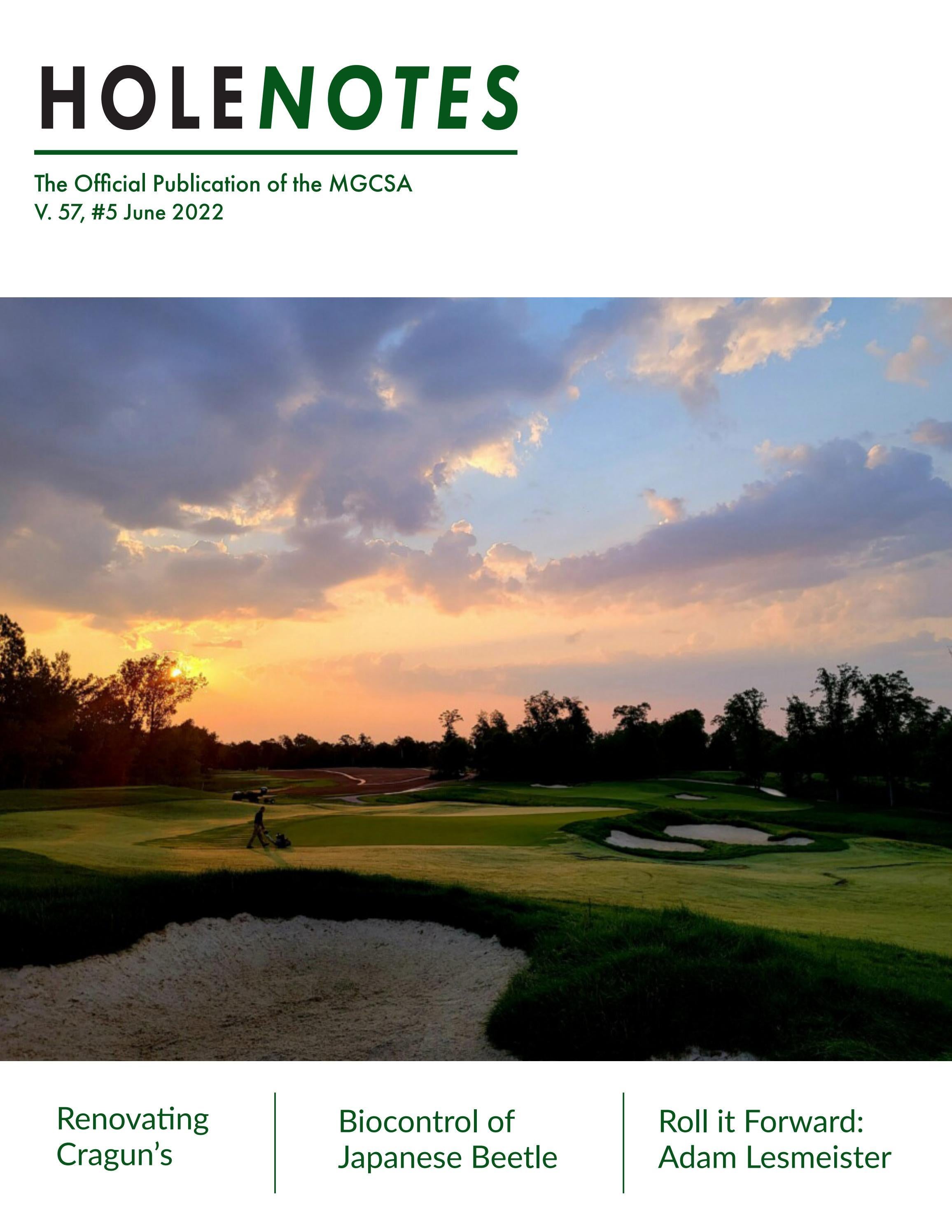 Hole Notes June 2022 by Minnesota Golf Course Superintendents Association -  Issuu