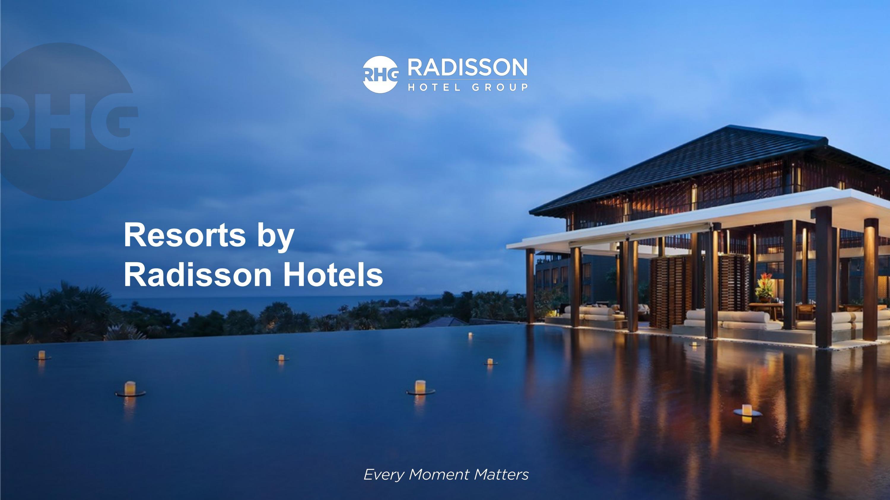Resorts by Radisson Hotels by Creative Service Desk Issuu