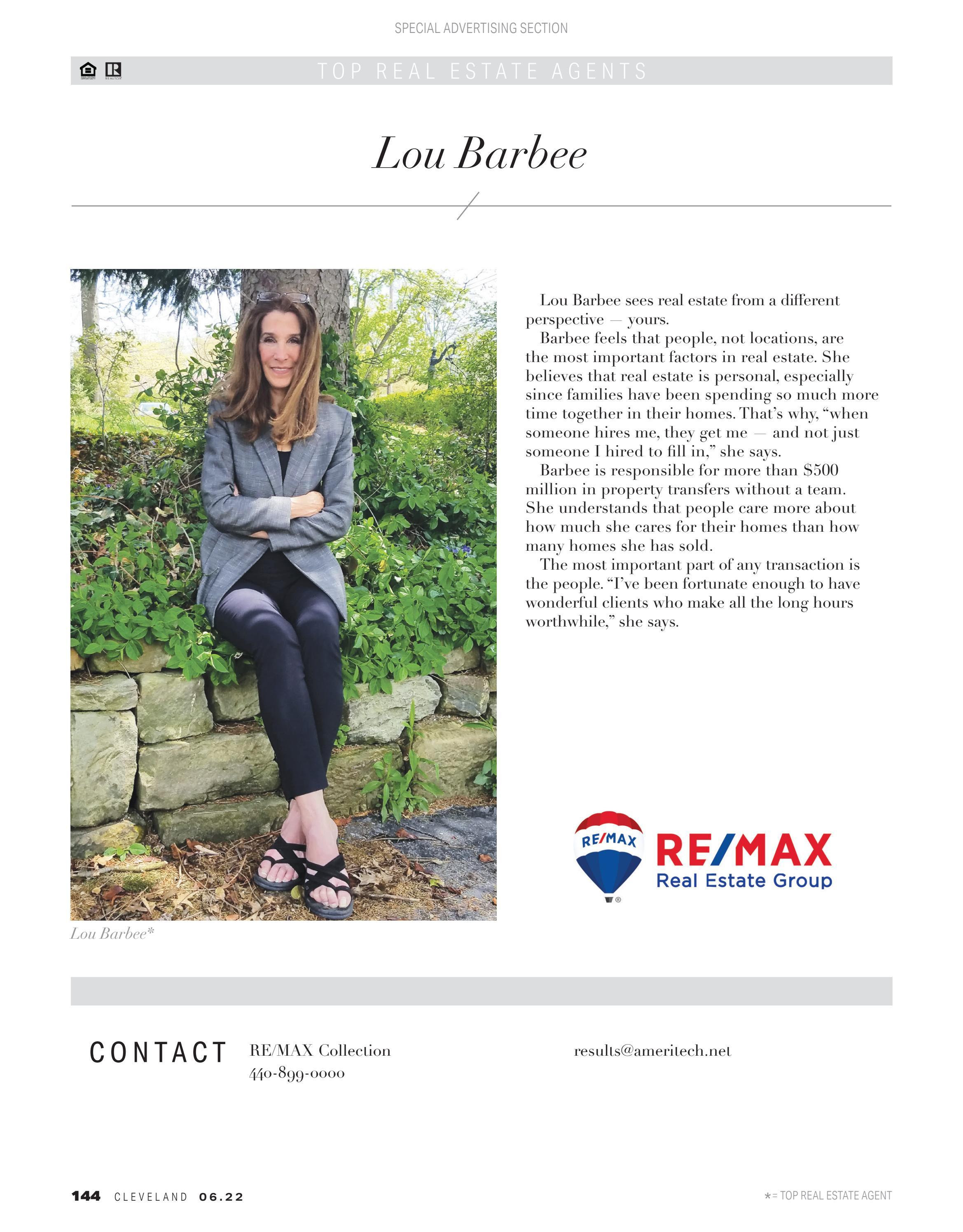 Cleveland Magazine Top Real Estate Agents 2022 by