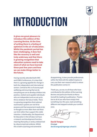 The Learning Review – Summer 2022 by St George's British International
