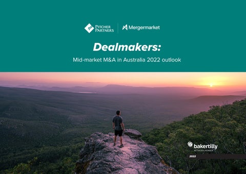 Cover of "Dealmakers 2022"