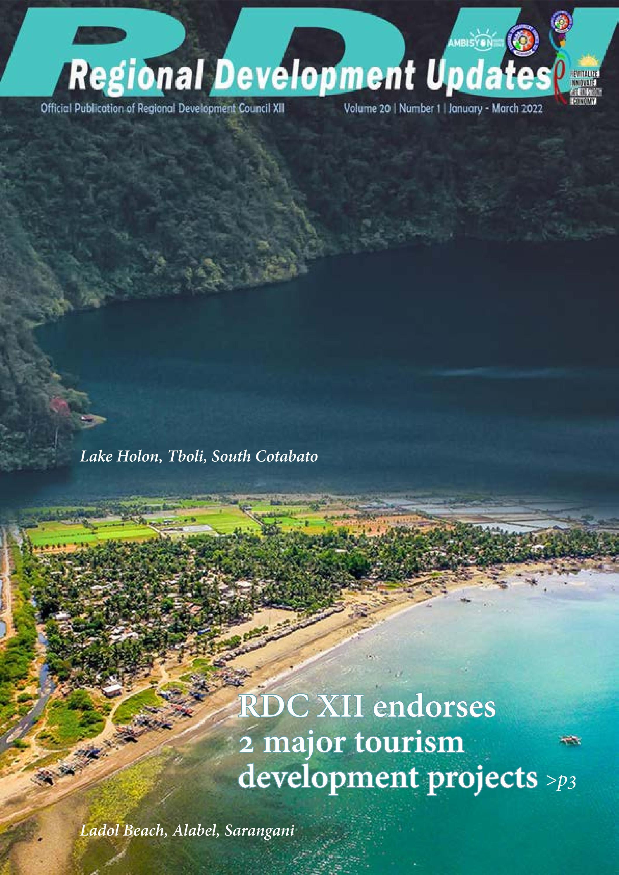 Regional Development Updates Volume 20 No. 1 January to March 2022