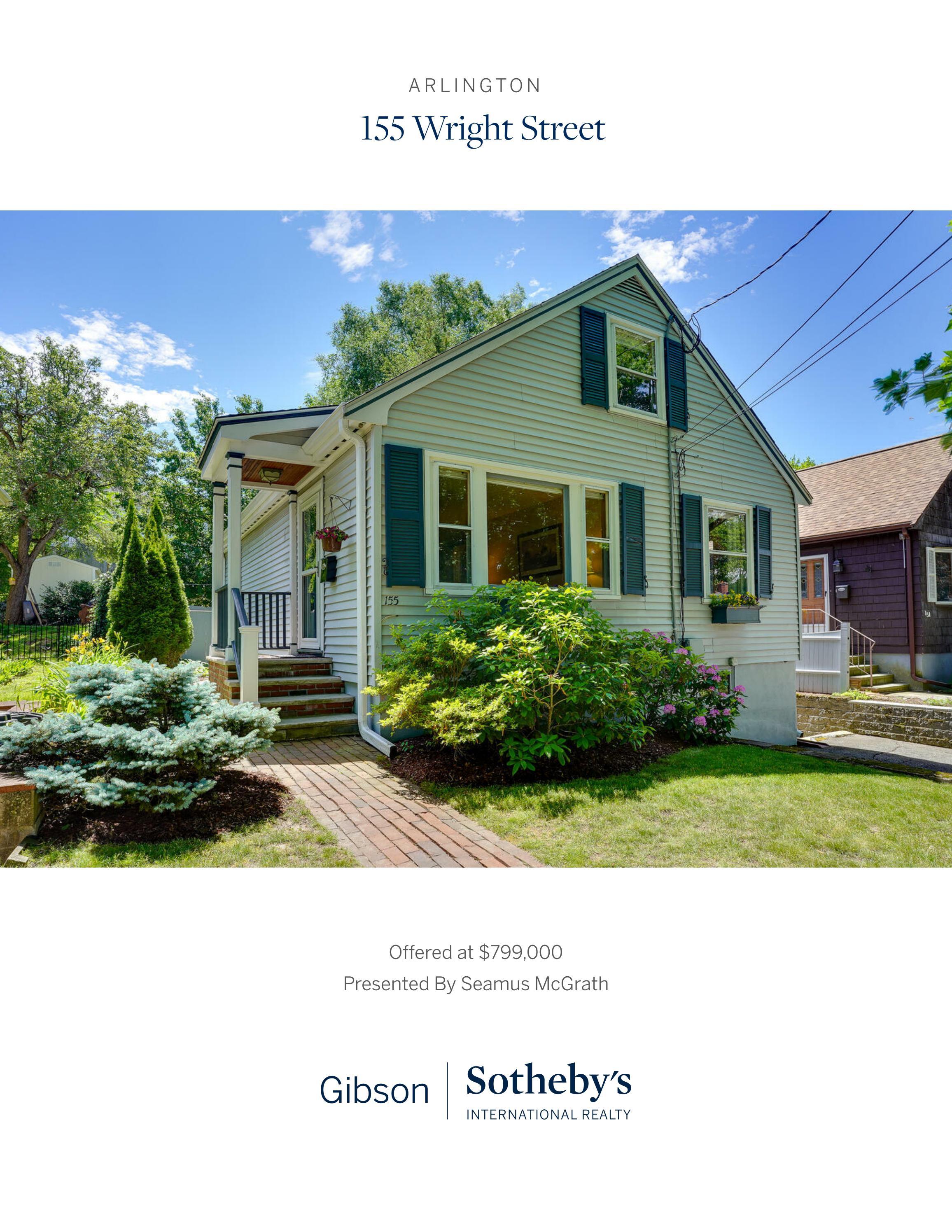 155 Wright Street, Arlington by Gibson Sotheby's International Realty