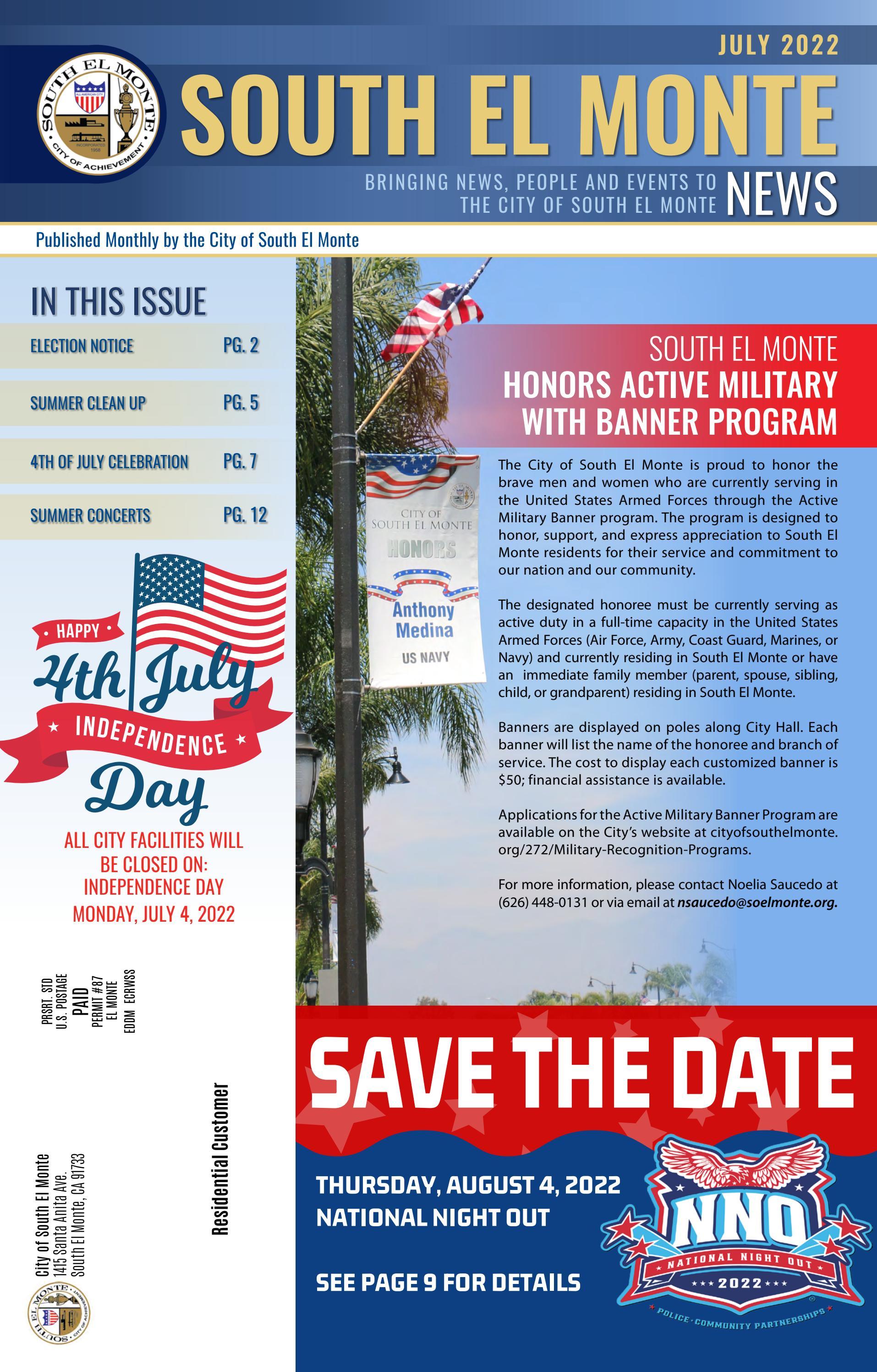 South El Monte News July 2022 by Issuu