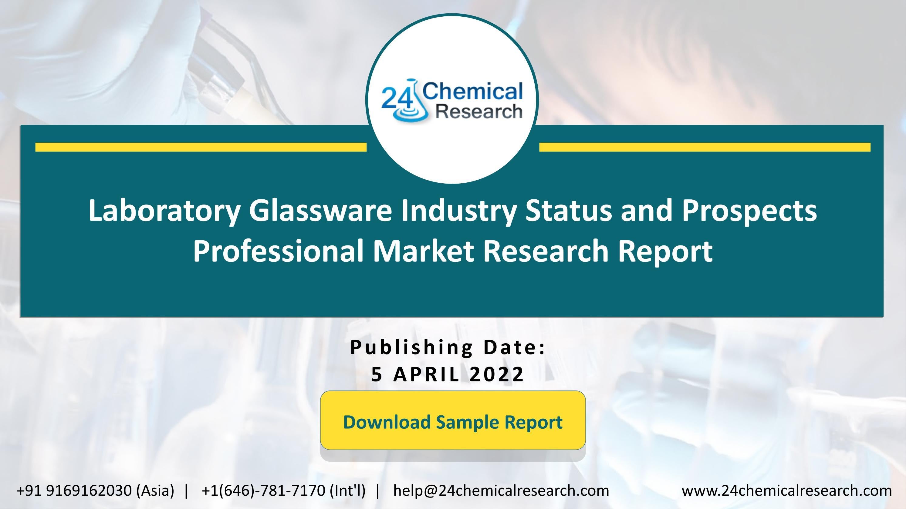 Laboratory Glassware Industry Status and Prospects Professional Market
