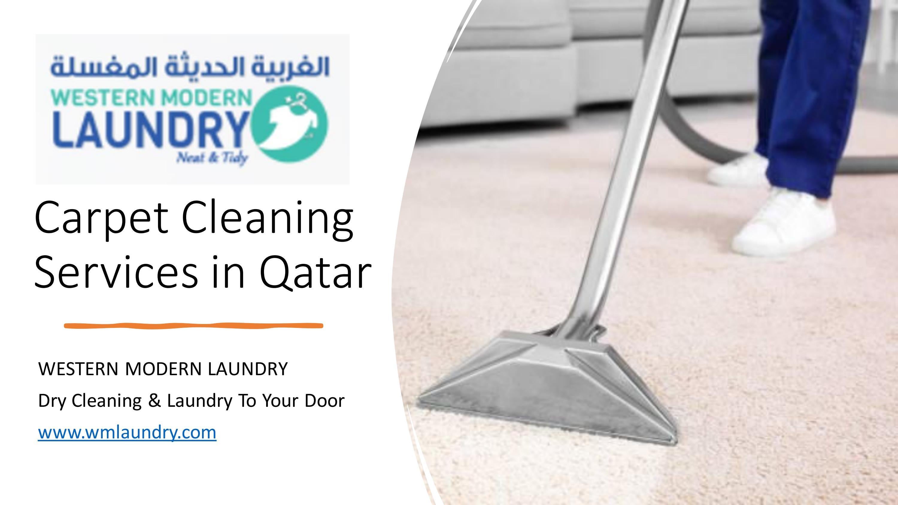 carpet cleaning services in qatar by WM Laundry Issuu