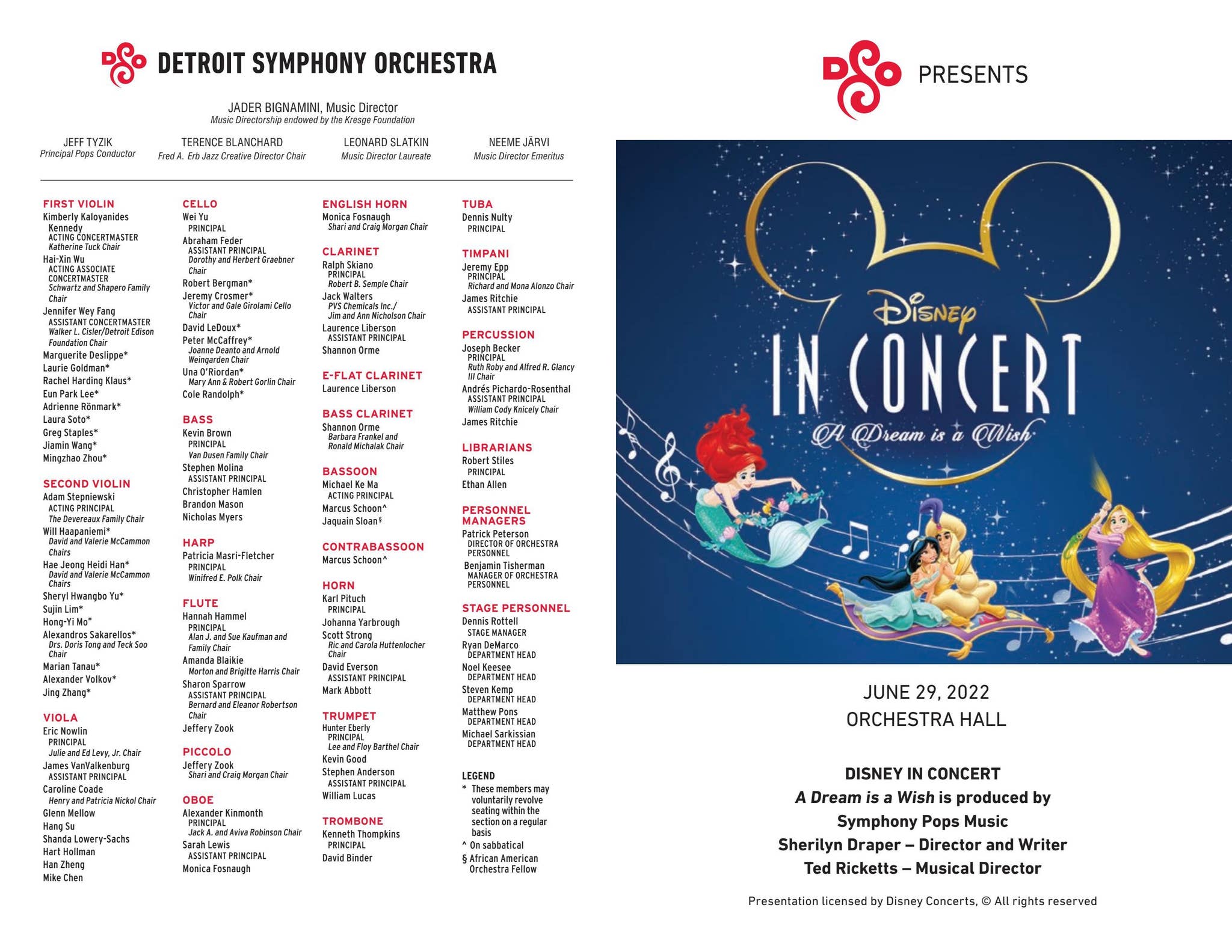 Disney in Concert: A Dream is a Wish by Detroit Symphony Orchestra - Issuu