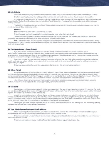 Field Technician Policies × Guidelines 第 16 页