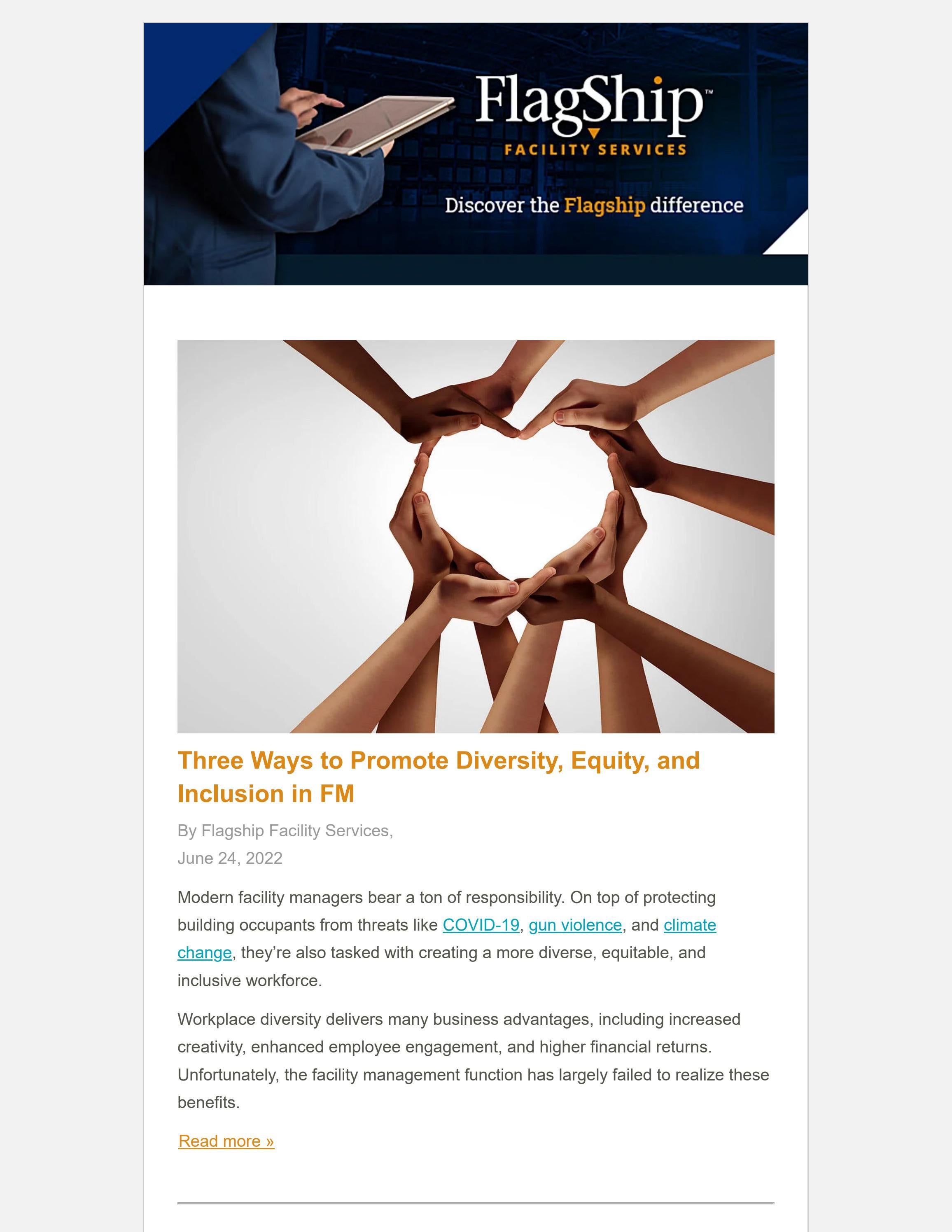 Three Ways To Promote Diversity Equity And Inclusion In Fm By