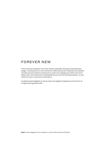 Fritz Hansen - Anniversary 灯饰产品集 手册 2022 第 5 页