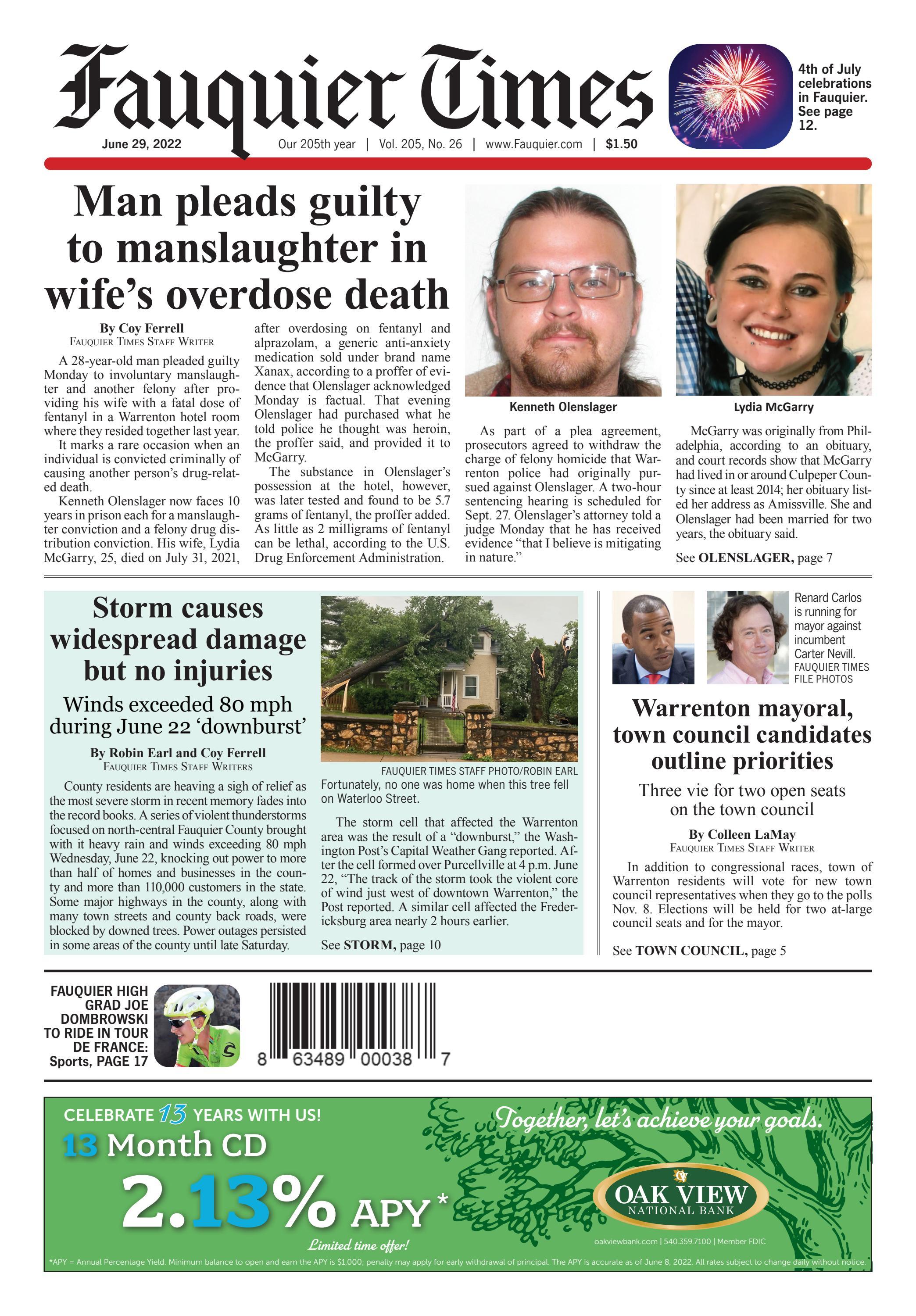 Fauquier Times 06/29/2022 by Fauquier photo