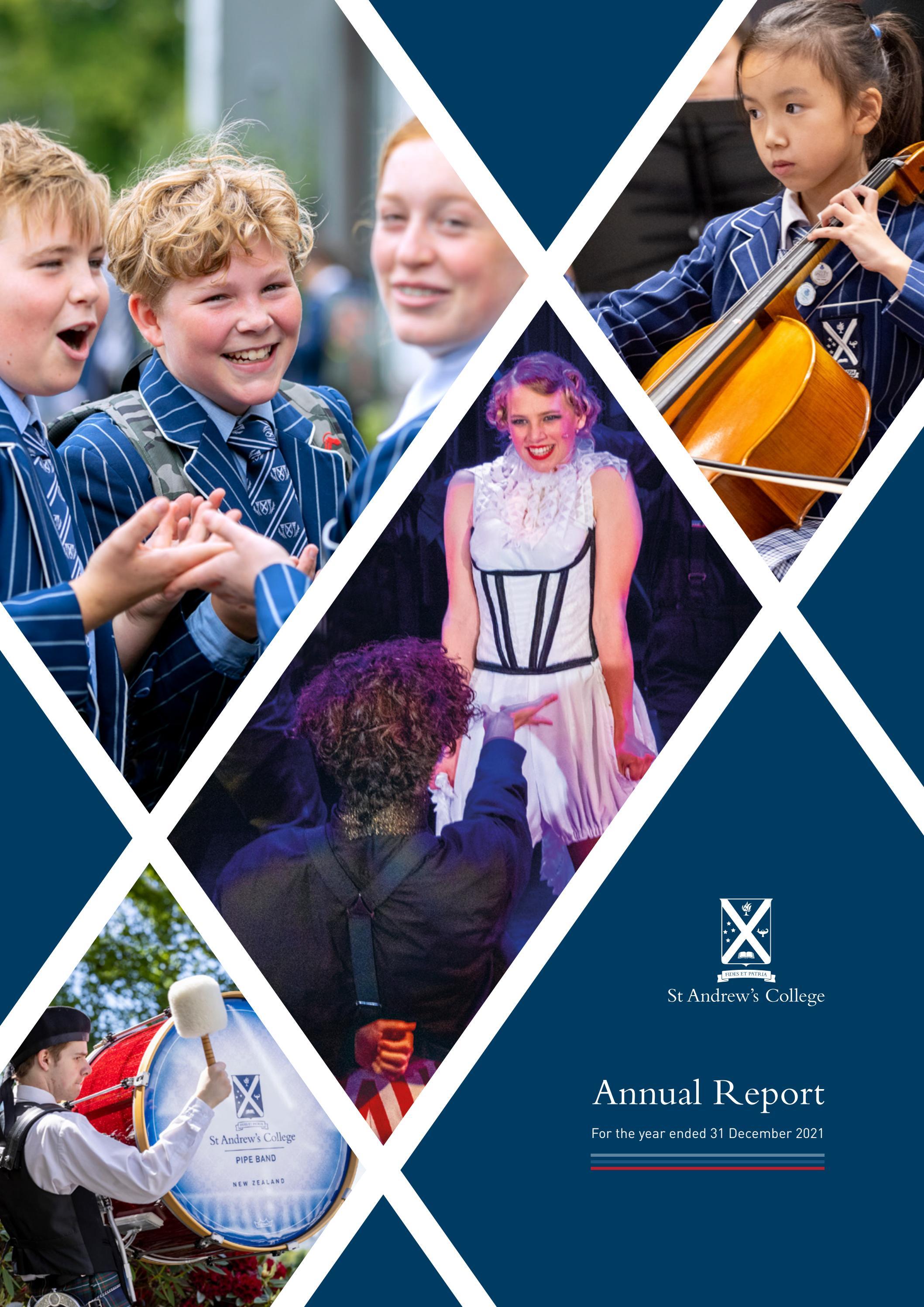 St Andrew's College Annual Report 2021 by StAndrewsCollegeNZ Issuu