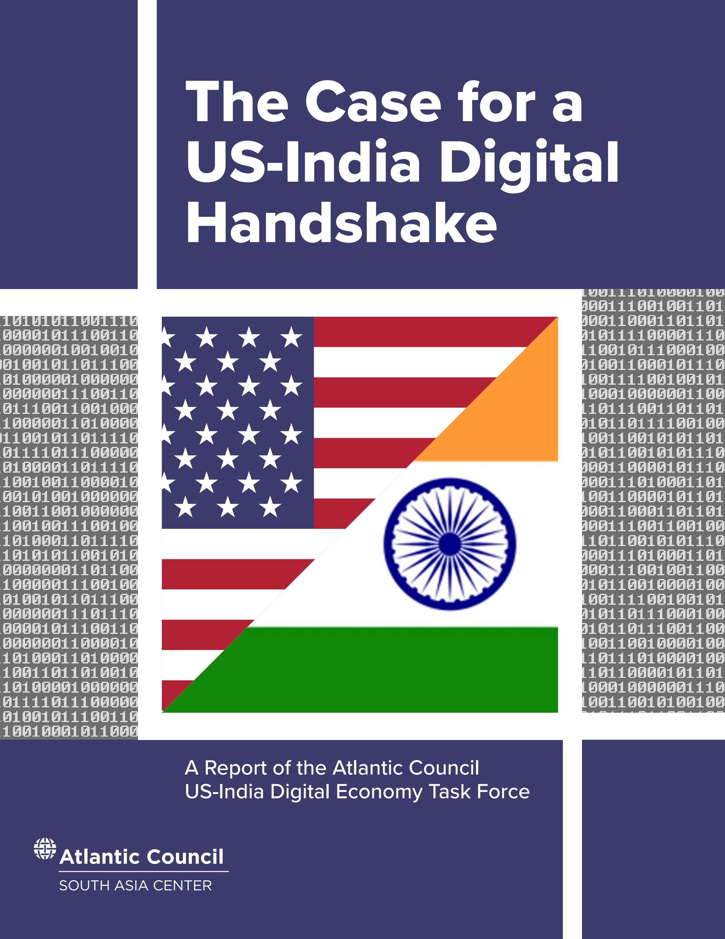 Us India Digital Economy Task Force The Case For A Handshake How To