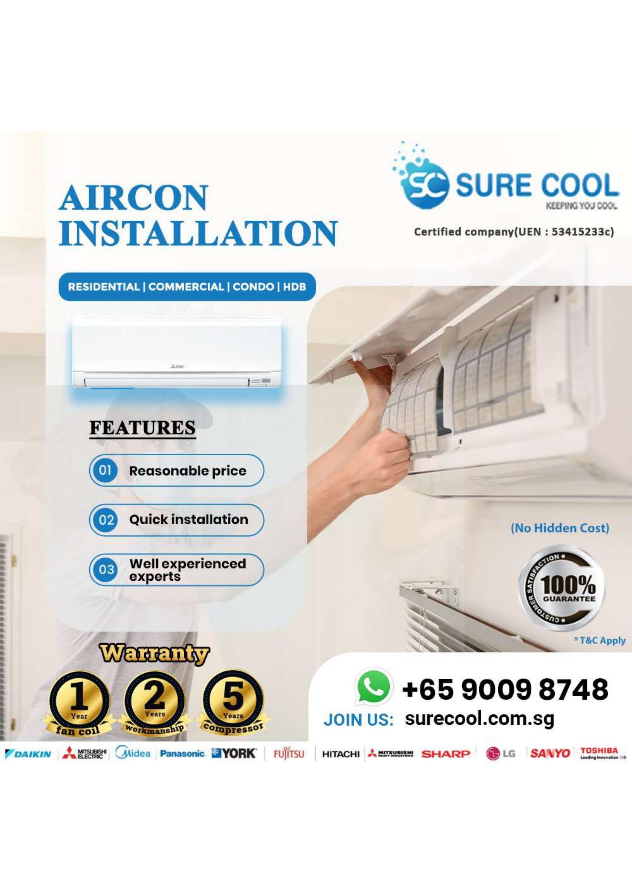 aircon installation by surecoolairconsg Issuu