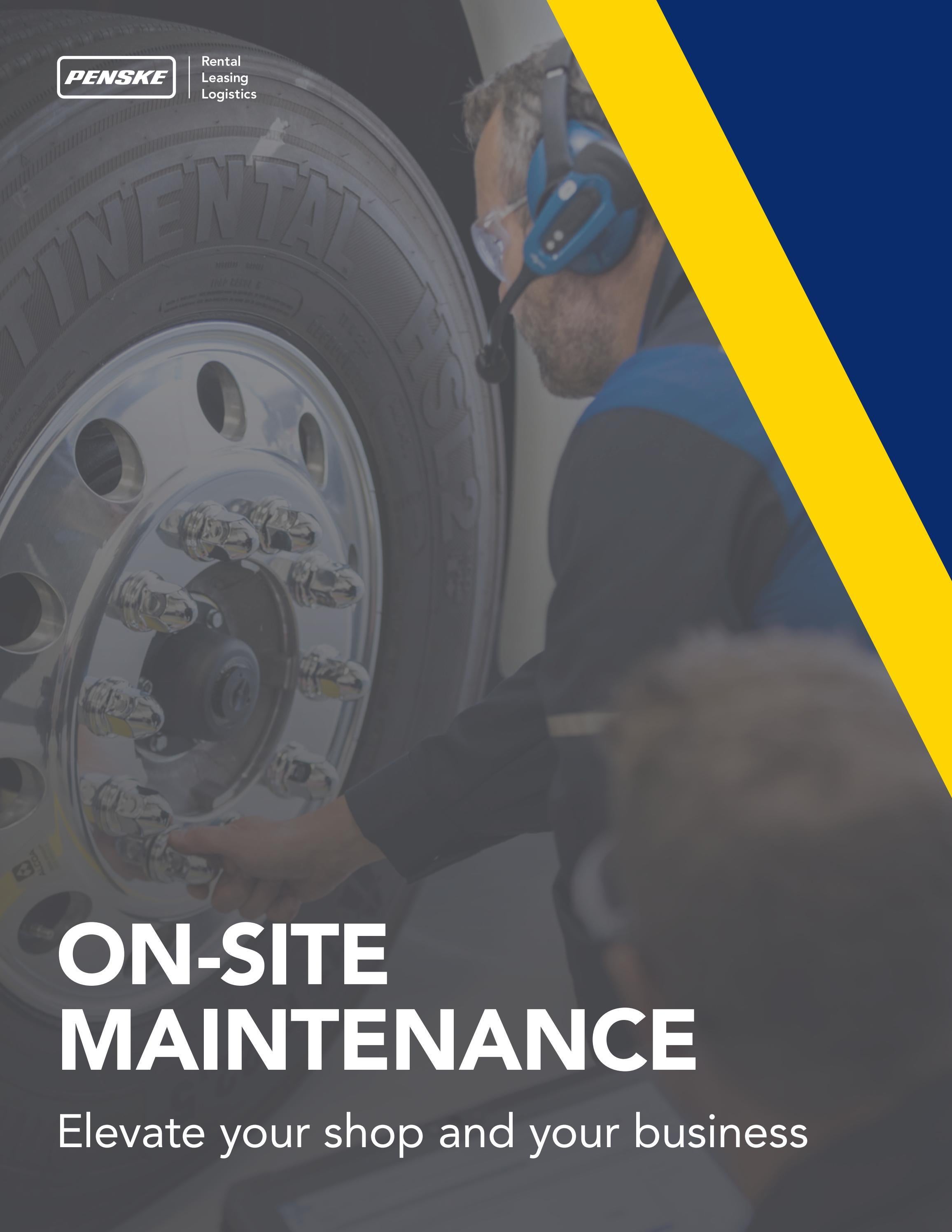 On-Site Maintenance by penske-transportation-solutions - Issuu