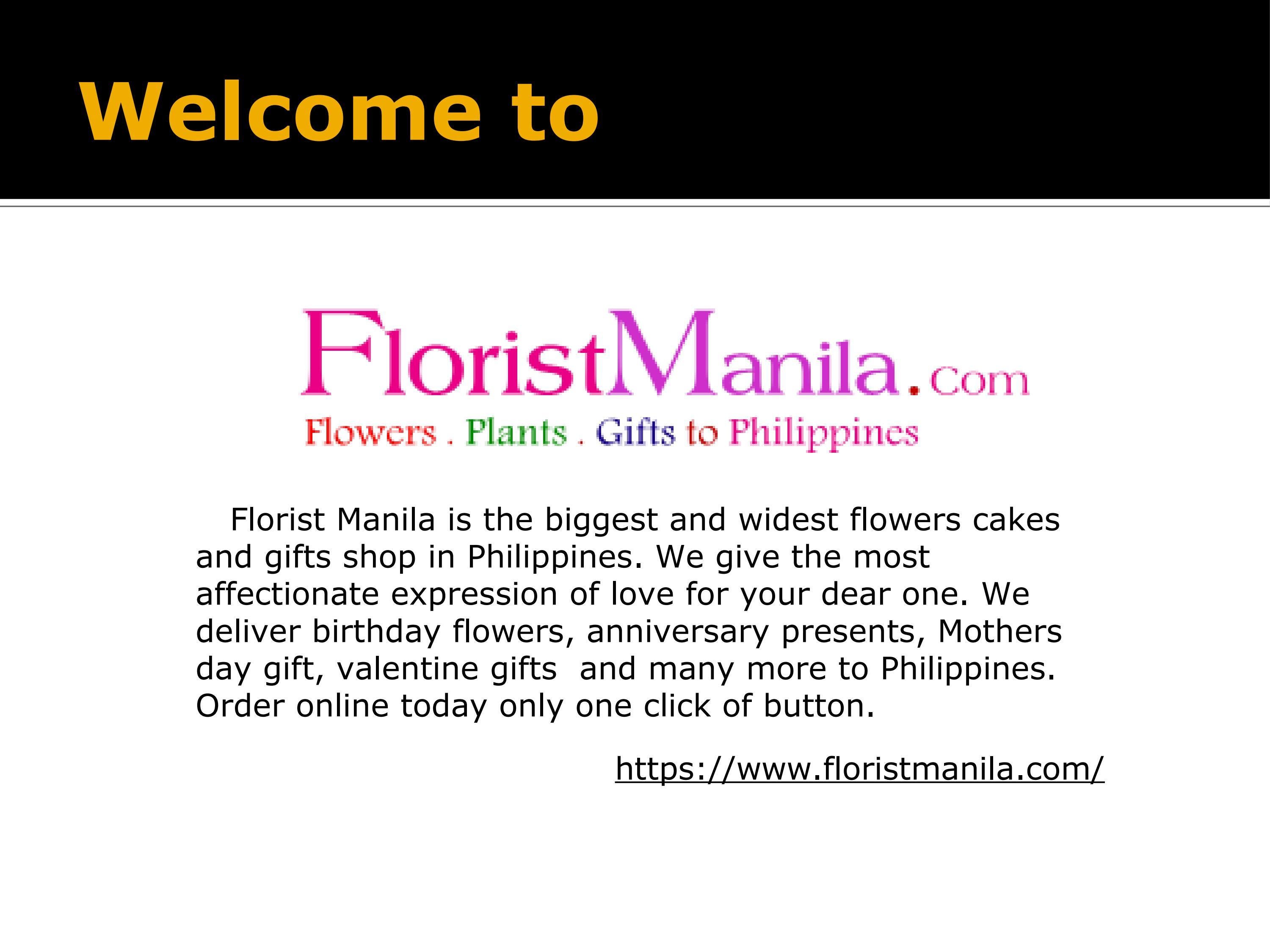 Flower Delivery Manila Philippines by floristmanila Issuu