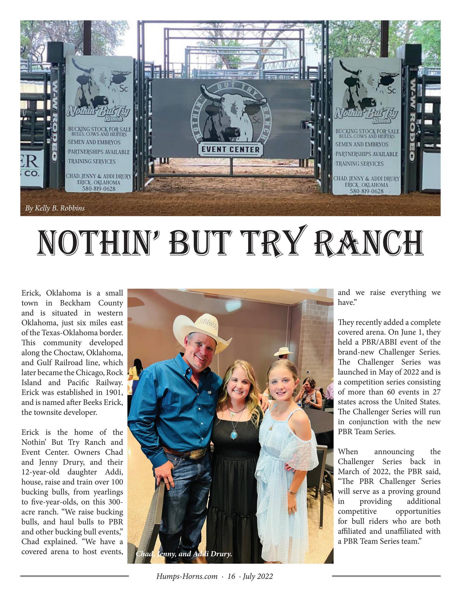 Humps N Horns Bull Riding Magazine - Jul 2022 by Humps N Horns