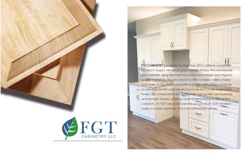 FGT CABINETRY LLC (Minnesota) 第 4 页