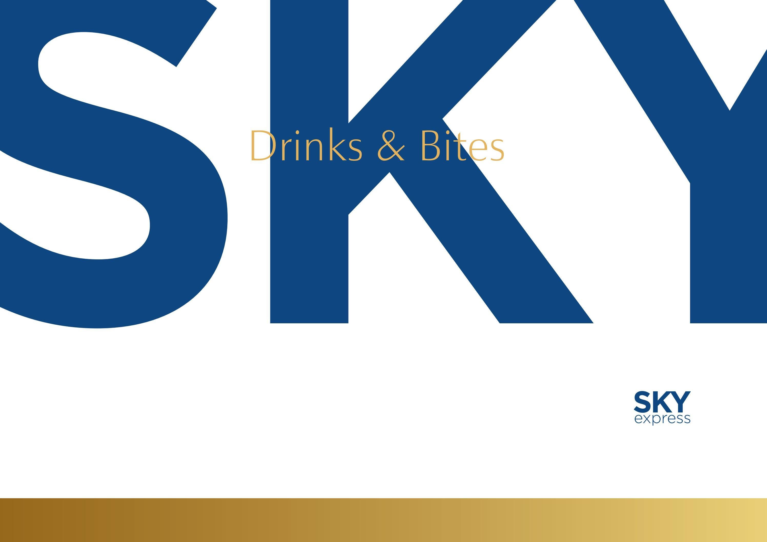 SKY express Drinks & Bites by SKY express Issuu