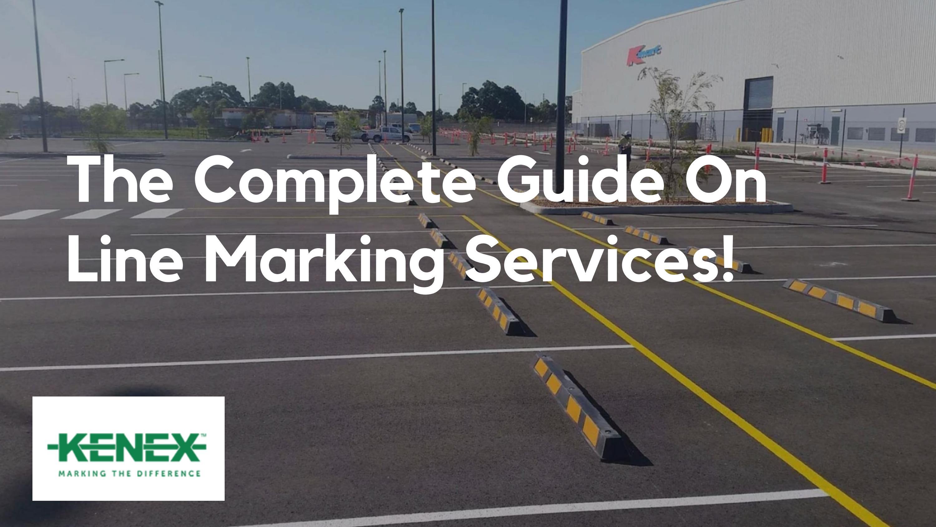 Complete Guide on Line Marking Service Kenex Stencils by Kenex