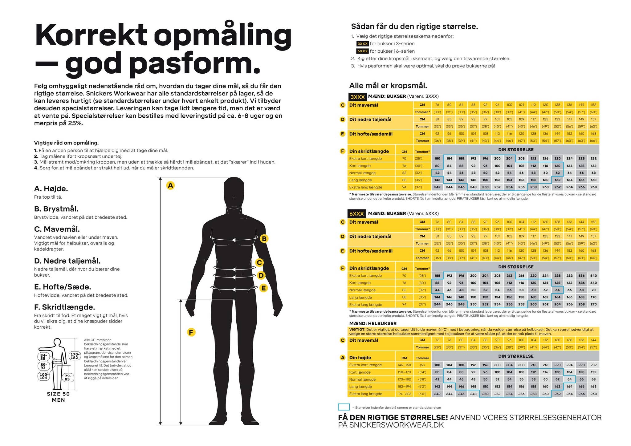 Snickers Conversion Chart Snickers størrelsesskema by Mercoprint - Issuu