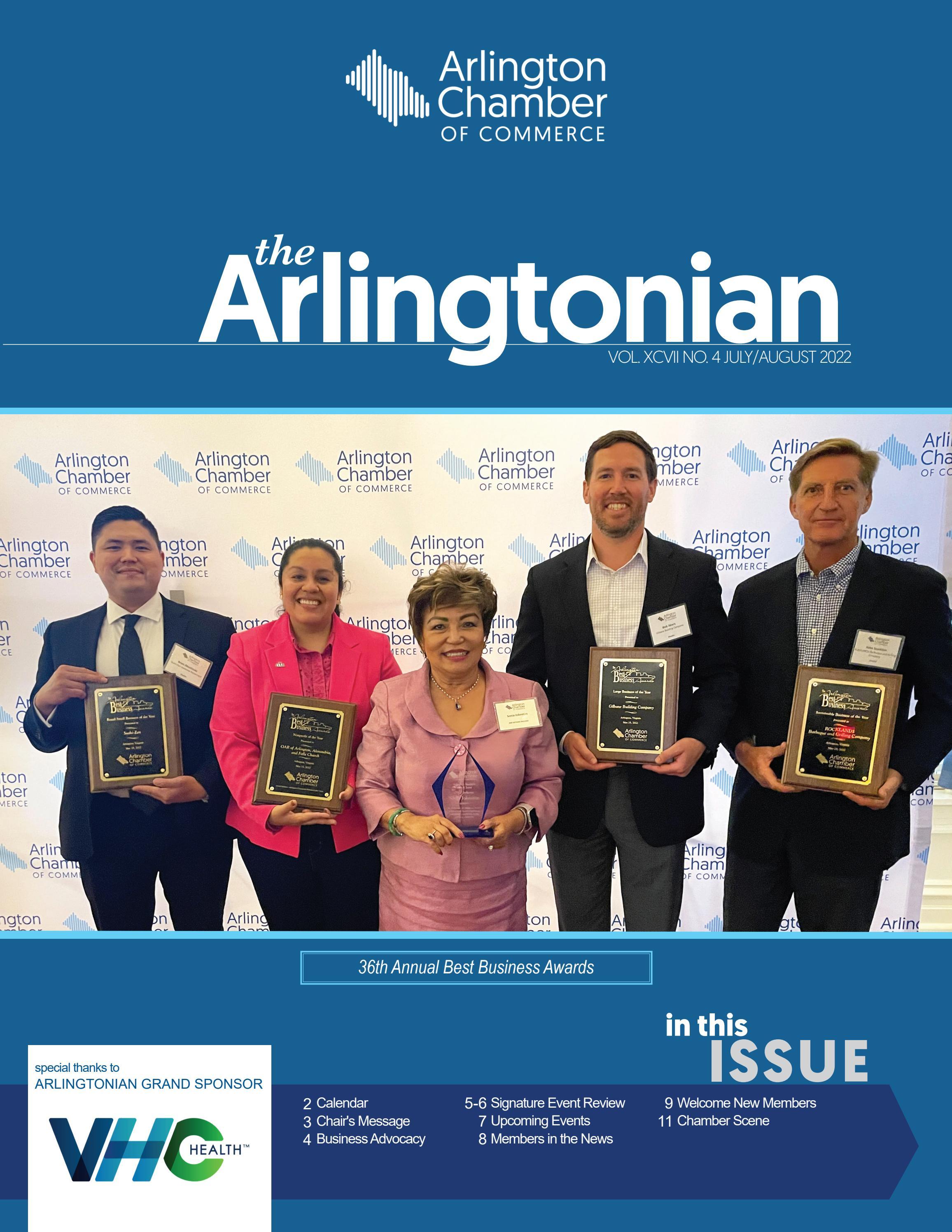 July/August 2022 Arlingtonian By Arlington Chamber Of Commerce - Issuu