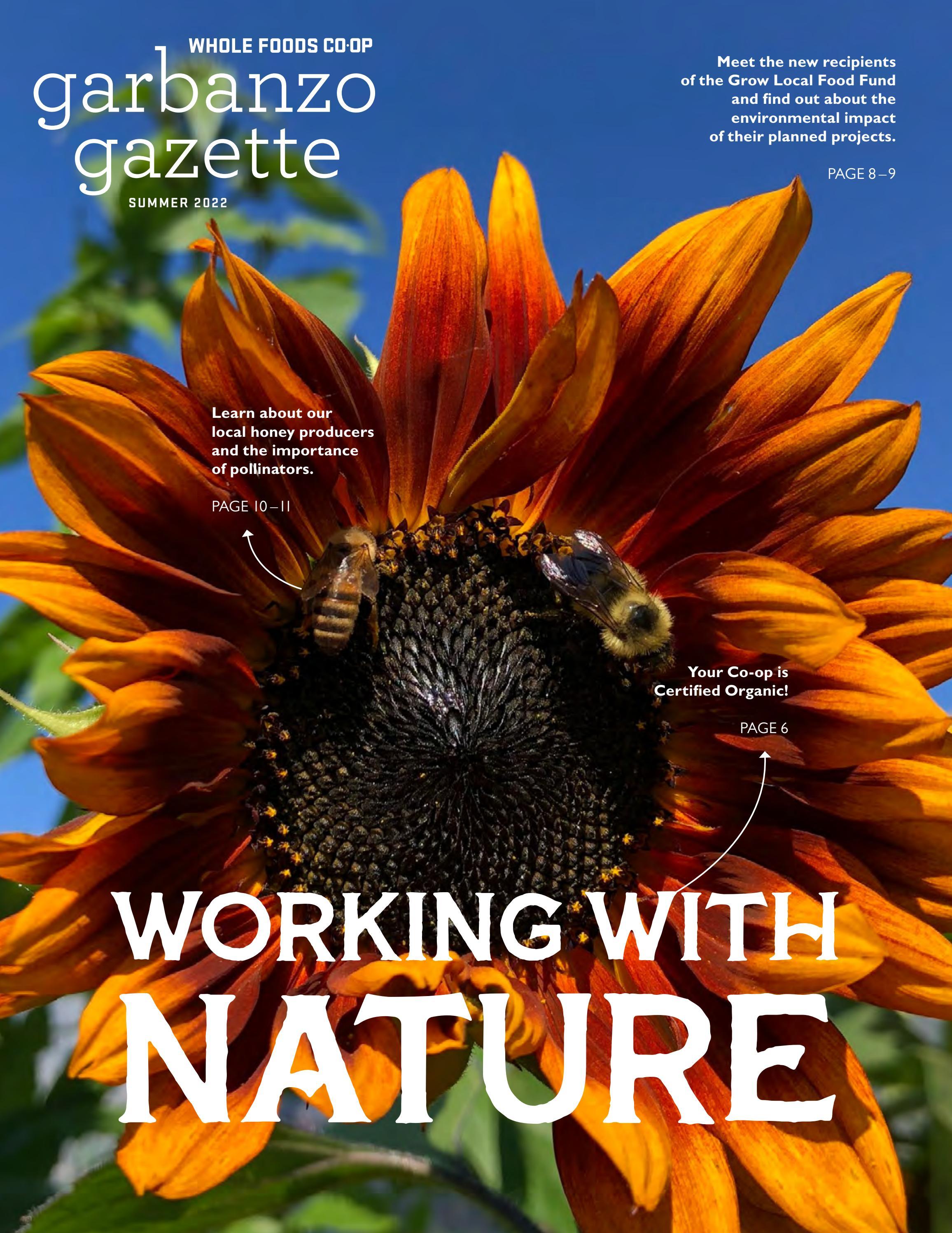 Garbanzo Gazette Summer 2022 by Whole Foods Coop Issuu