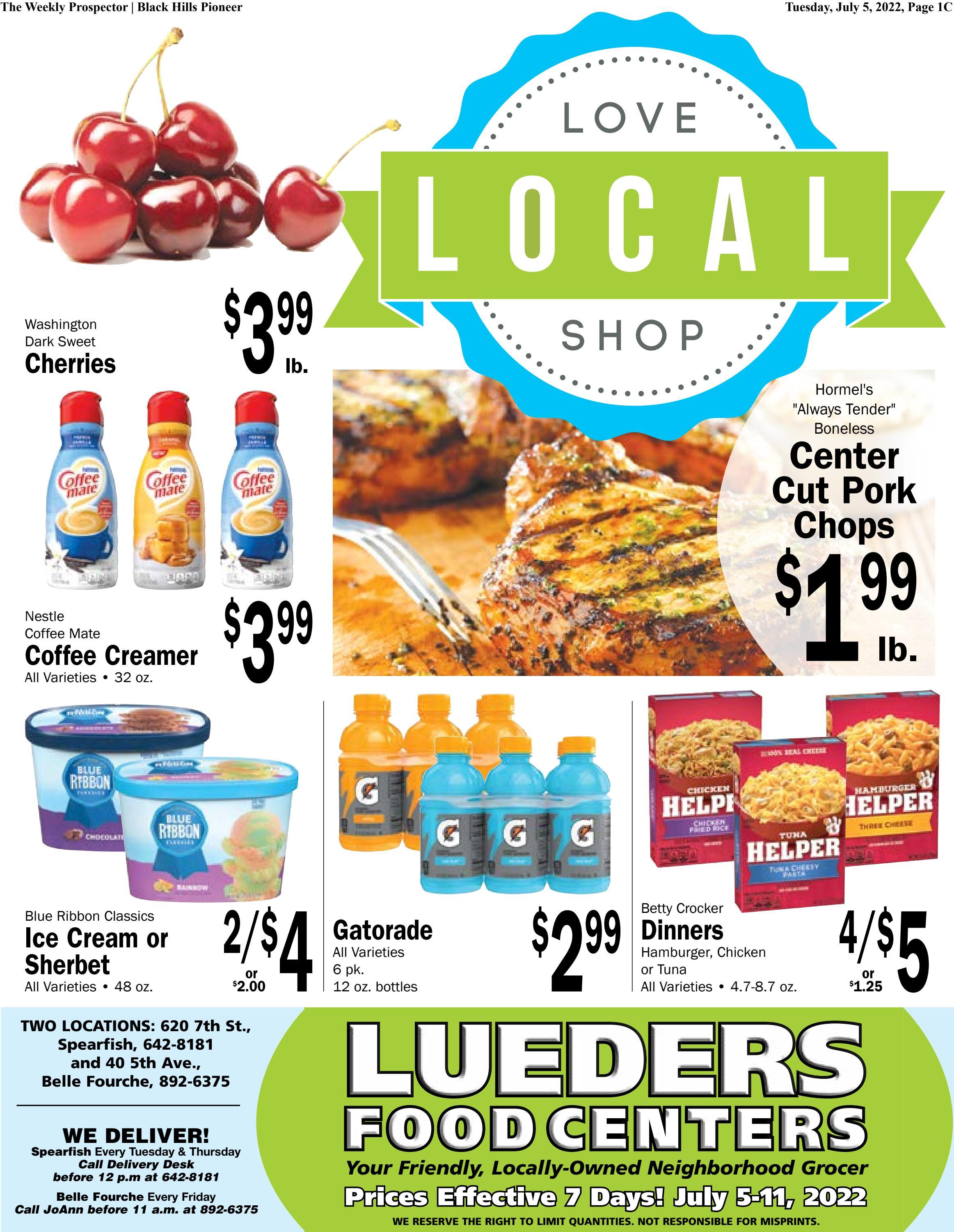 Lueders Weekly Grocery Ad 7522 by Black Hills Pioneer Issuu