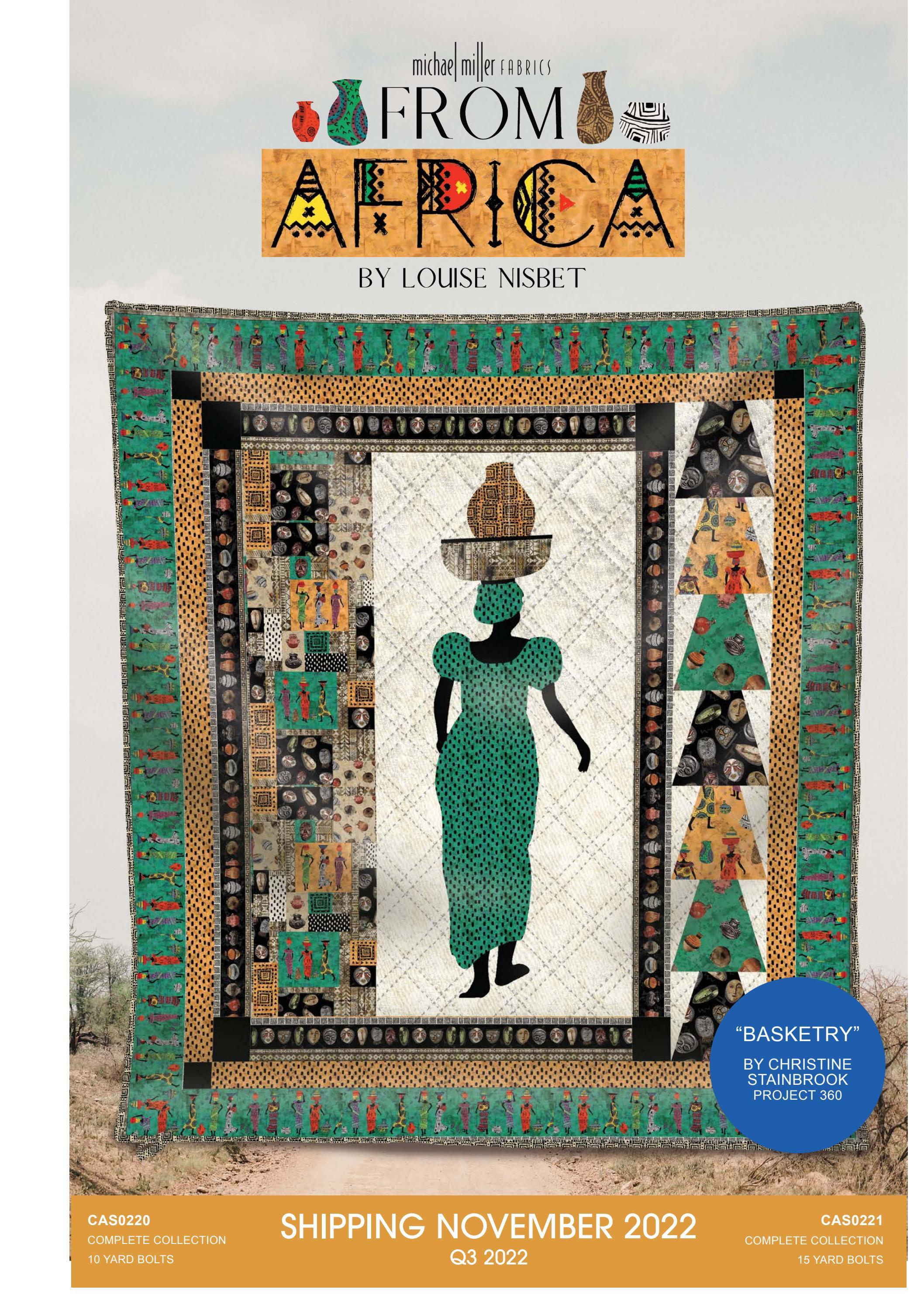 Michael Miller Fabrics | From Africa by Louise Nisbet by Michael Miller ...