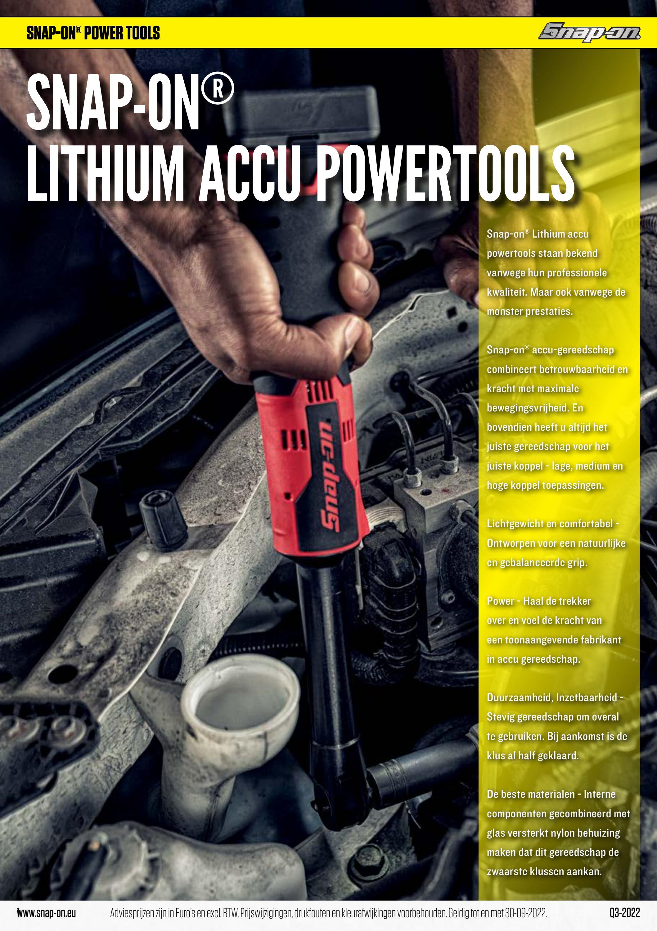 Snapon Powertools Catalogus 2022 by Snapon Tools bv Issuu
