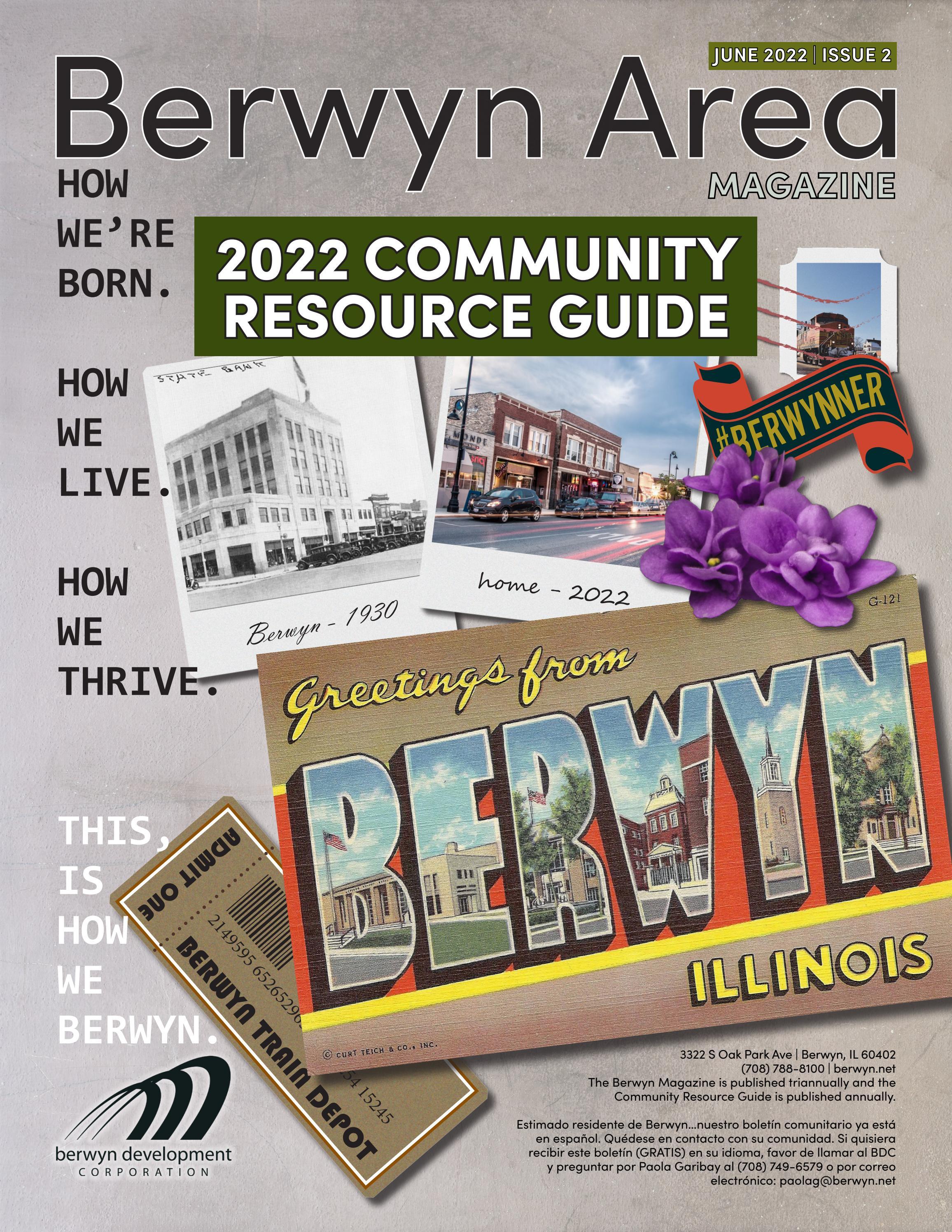 Berwyn Area 2022 Community Resource Guide by Berwyn Development