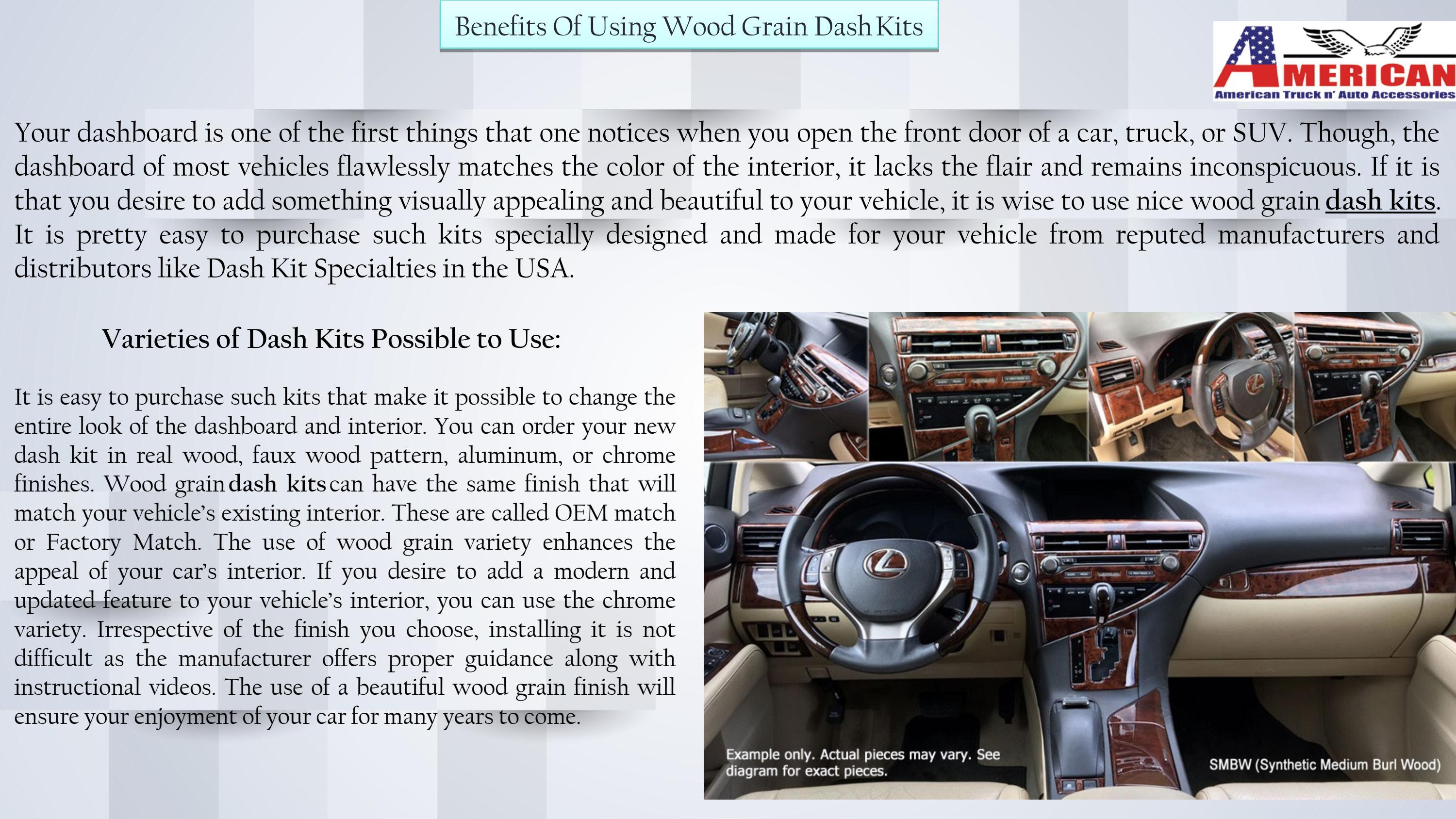 Benefits Of Using Wood Grain Dash Kits Dash Kit Specialist by Dash Kit Specialist Issuu