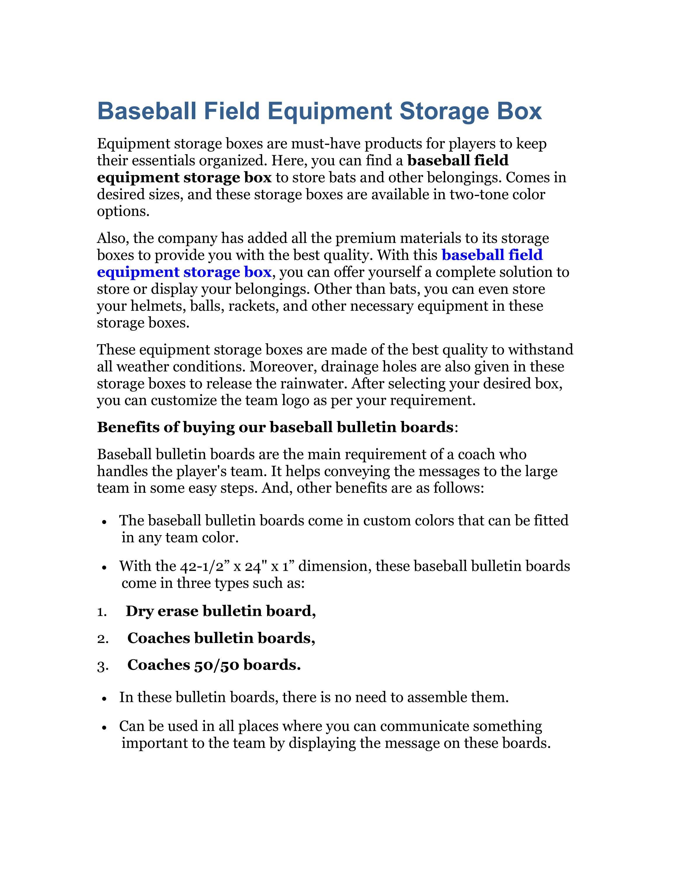 Baseball field equipment storage box by baseballraket Issuu
