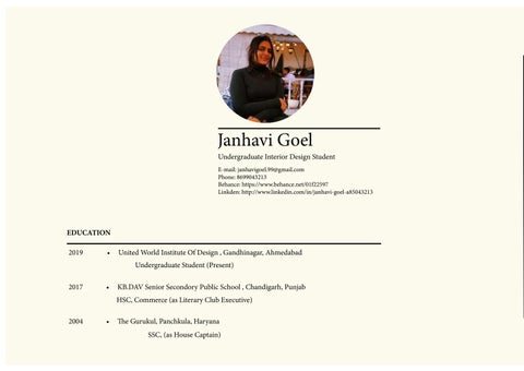 Janhavi Goel 家具目录 · 室内 × 家具 Design Portfolio 第 2 页