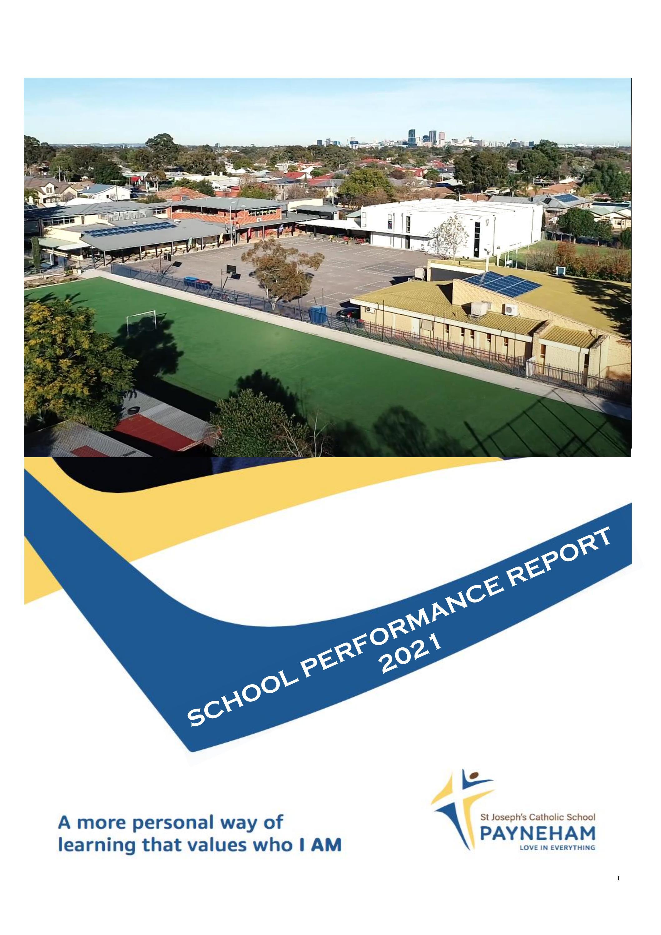 2021 SCHOOL PERFORMANCE REPORT by stjopayn - Issuu