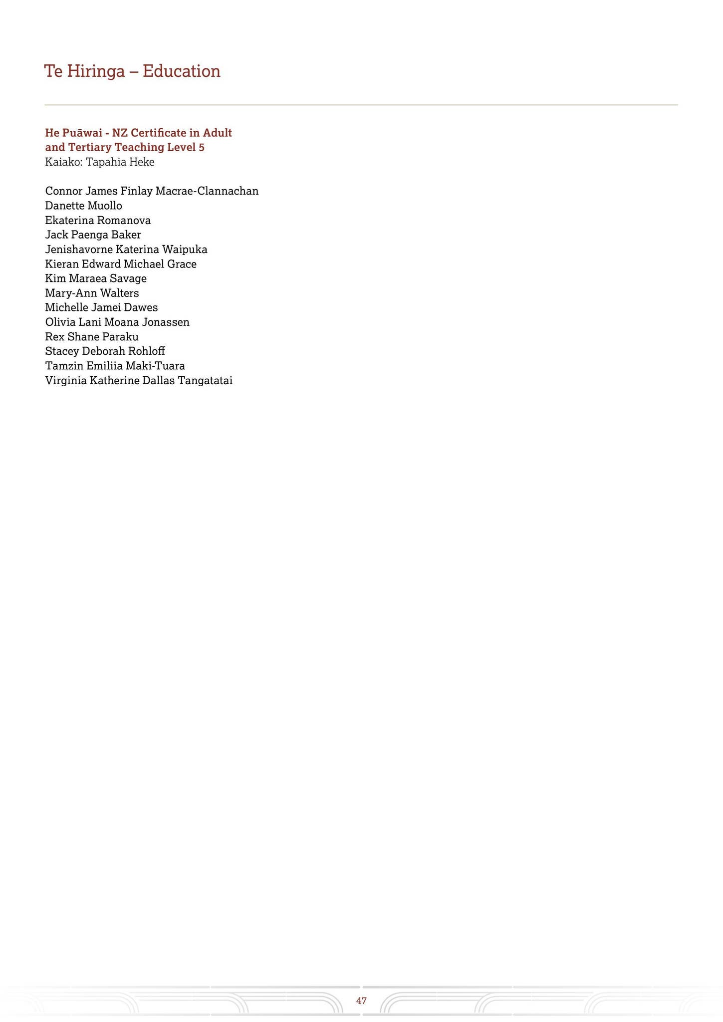 TWOA Graduation Booklet 2022 - Te Kei by Te Wananga o Aotearoa - Issuu